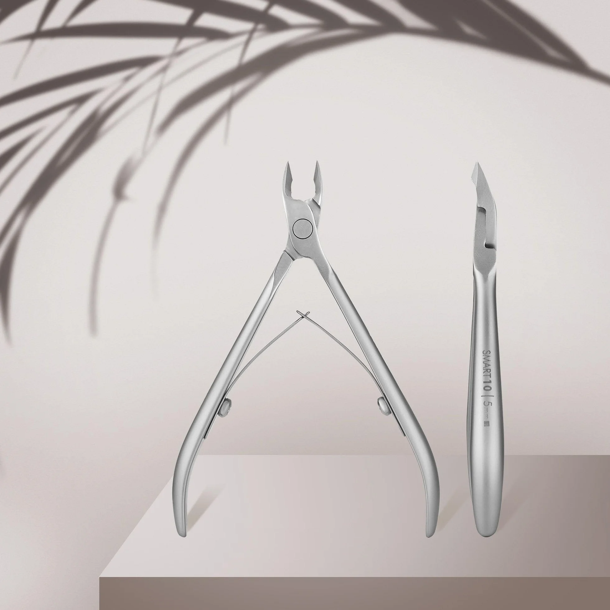 STALEKS PRO Pince à cuticules professionnelle 5 mm acier inoxydable Smart 10-5