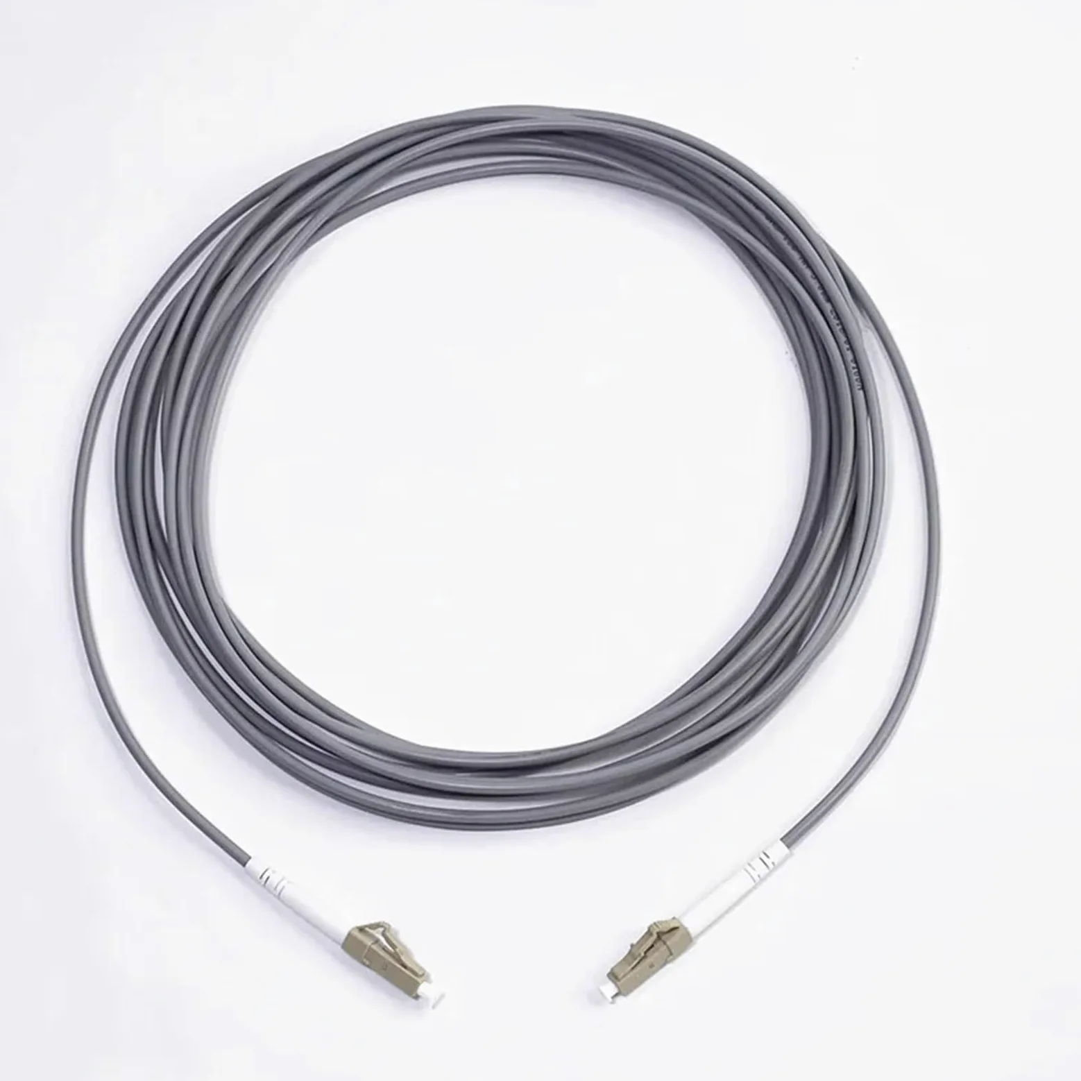 Câble à fibre optique blindé PVC OM1 62,5/125 simple/duplex à 2 conducteurs en fibre optique Outdoor LC, FC-SC-ST, 60 m à 120 m (SC 1 conducteur 60 m)