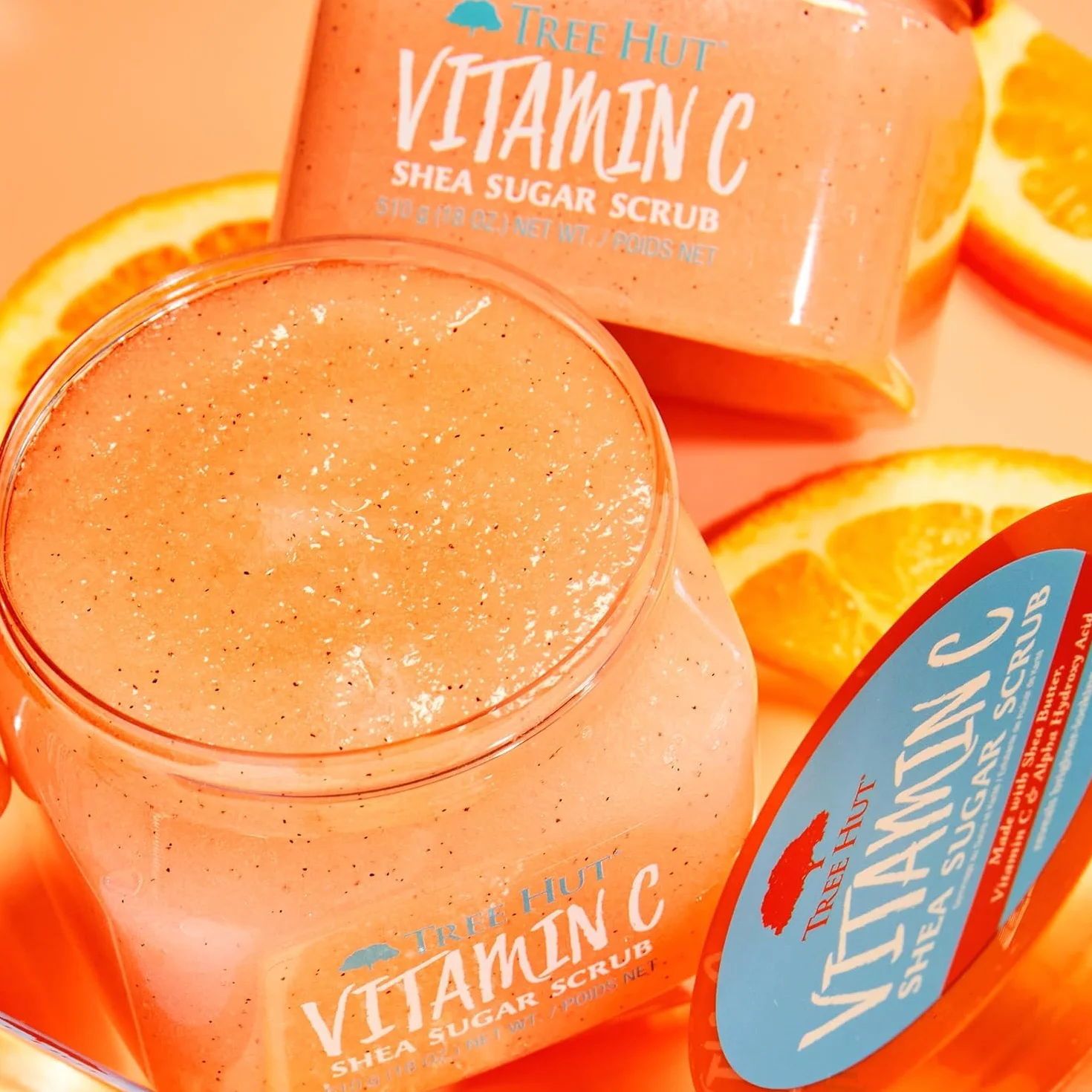 TREE HUT EXFOLIANTE AZUCAR VITAMINA C 510 GR