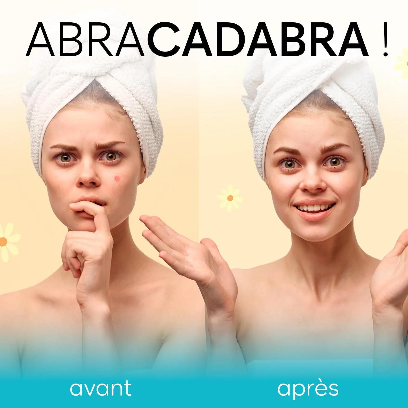 Grands Patch Bouton Acné Invisible Visage, Pimple Patch Hydrocolloïde, Traitement Acné (6 Tailles, 128 Pièces)