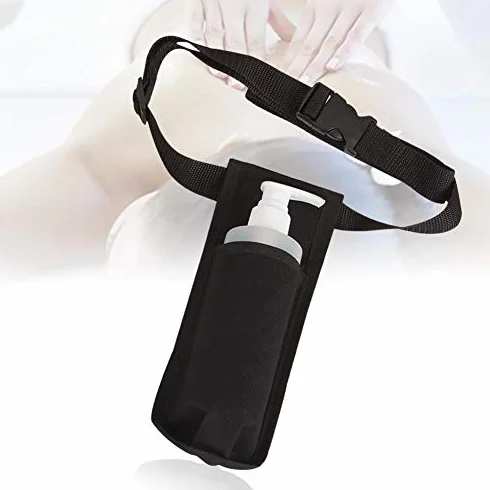 Support réglable pour flacon de massage huile et lotion - Ceinture
