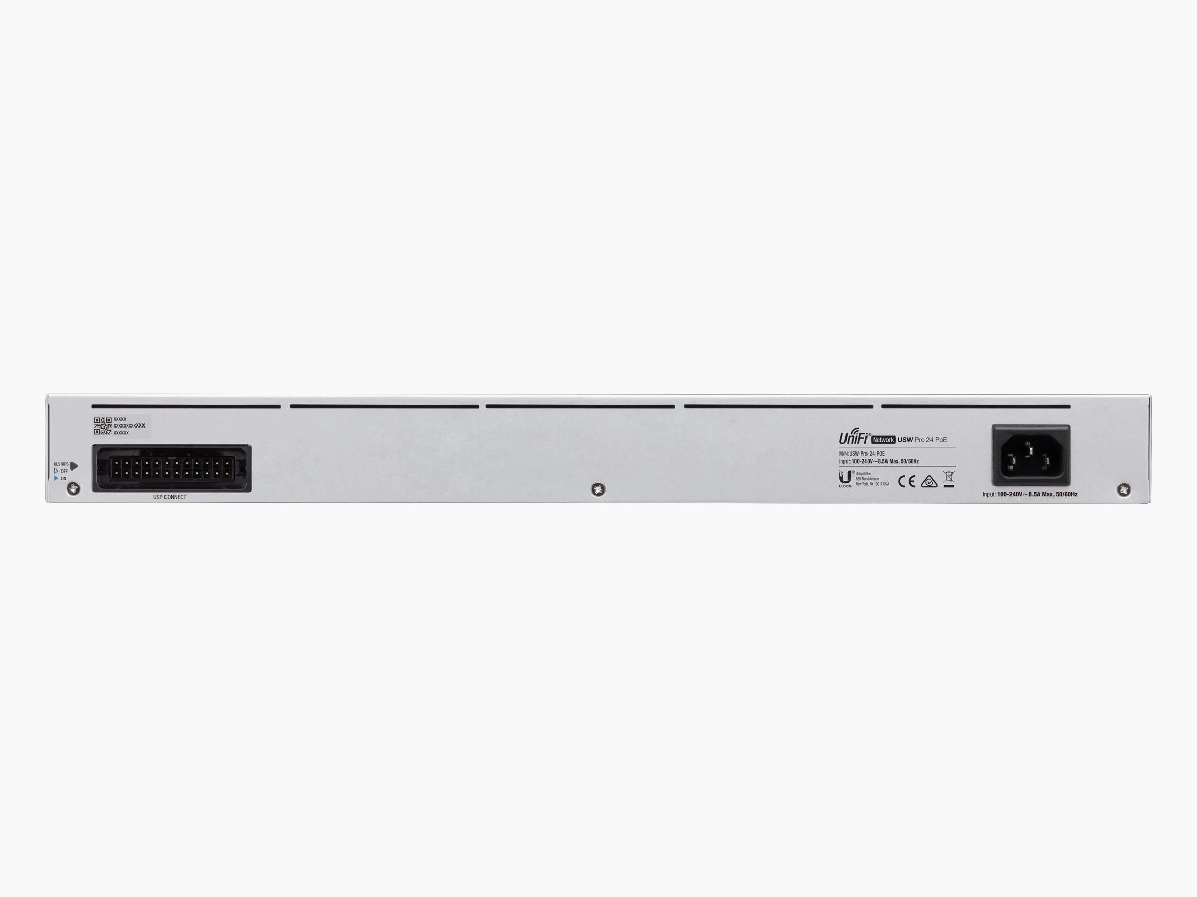 Ubiquiti Unifiswitch Pro 24 Rackmount Gigabit Managed Switch, 24x RJ-45, 2x Sfp+, Poe++, Gen2 (usW-PrO-24-Poe)