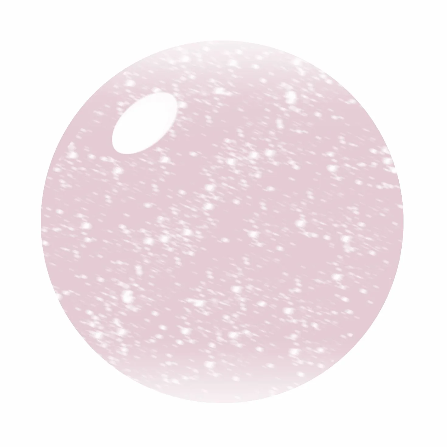 Vishine Vernis Gel Semi-Permanent Transparent pailletée Rose Nu, Jelly Milky Glitter Soak-Off UV LED Nude 8ml