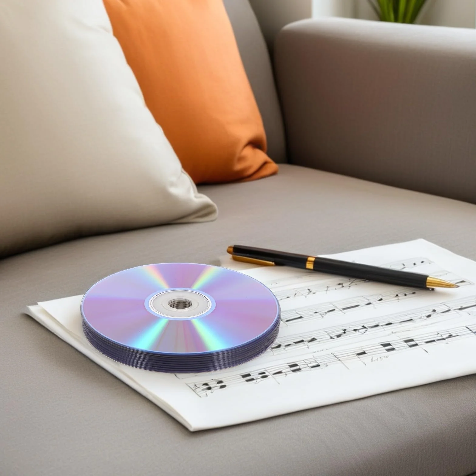 UKCOCO 10 Disques DVD-R Vierges Haute Capacité pour Stockage Vidéo