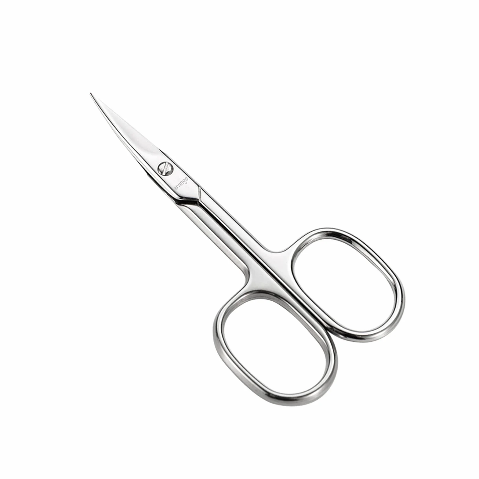 LIVINGO Ciseaux de manucure acier inoxydable lame incurvée 8,9 cm Kit toilettage ongles
