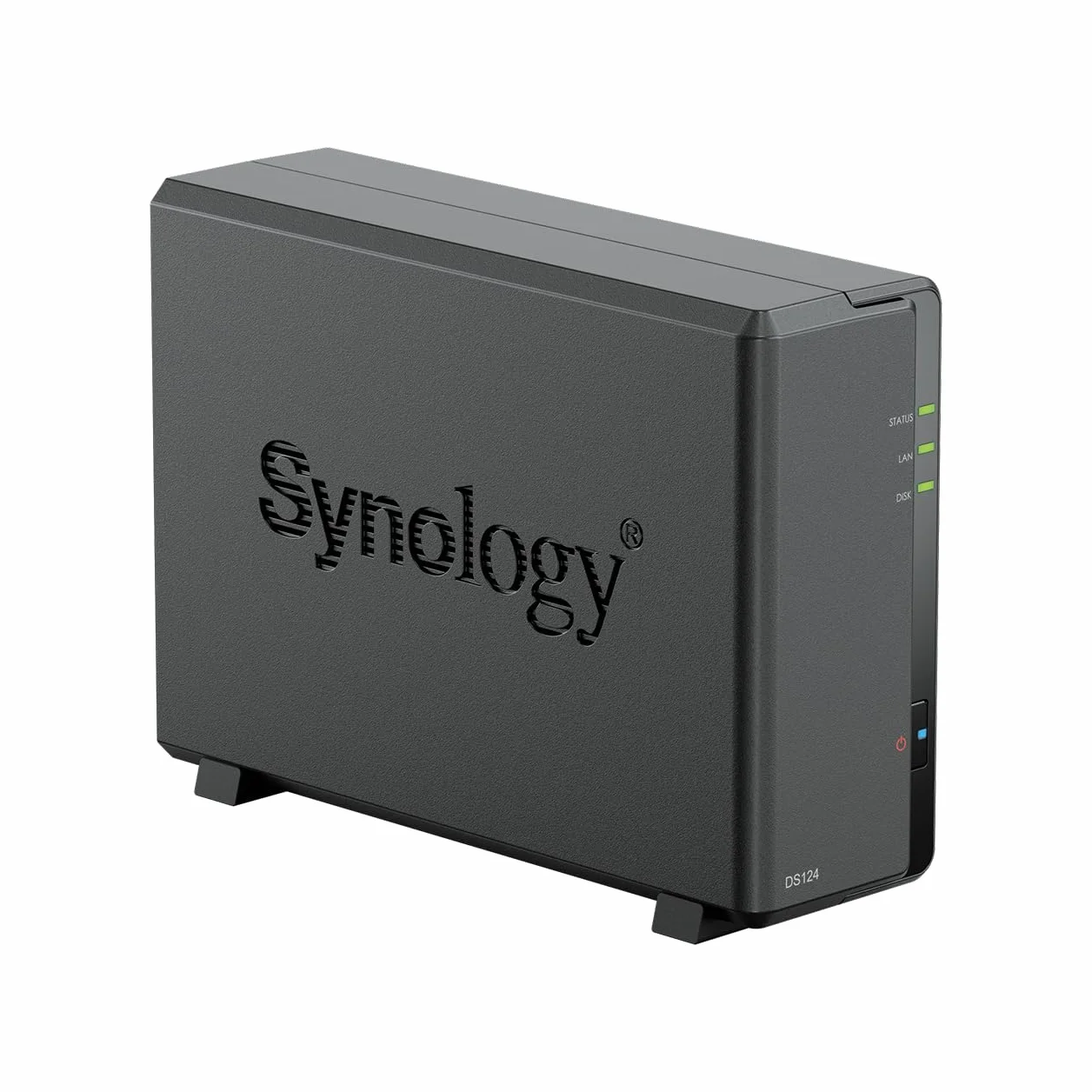 DS124 Boîtier NAS 1 DD 3.5p/2.5p 1.7GHz QuadCore 1Go LAN 1GbE USB3.2