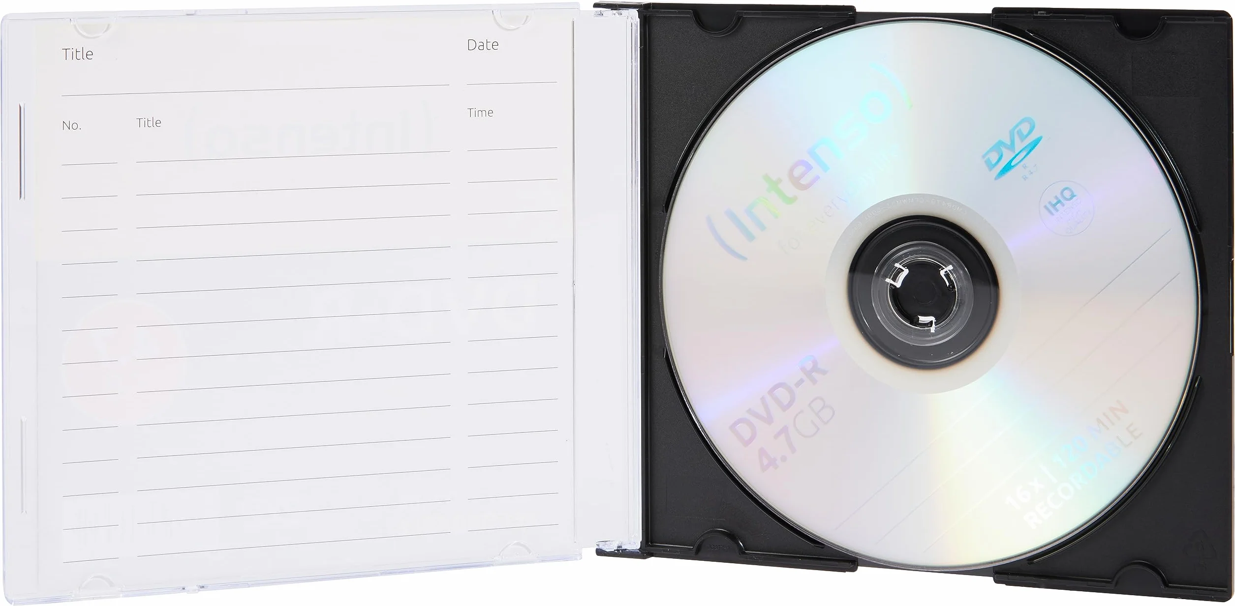 Intenso DVD-R 4,7GB 16x Slim Case