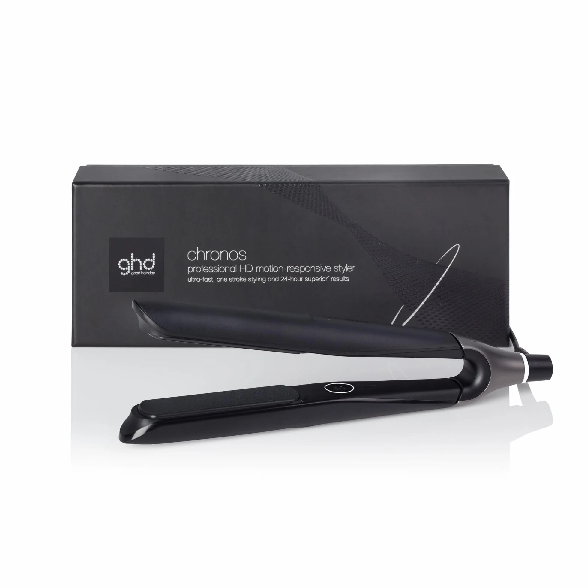 ghd Lisseur cheveux Chronos Fer à lisser professionnel coiffage rapide brillant sans chaleur extrême tous types cheveux
