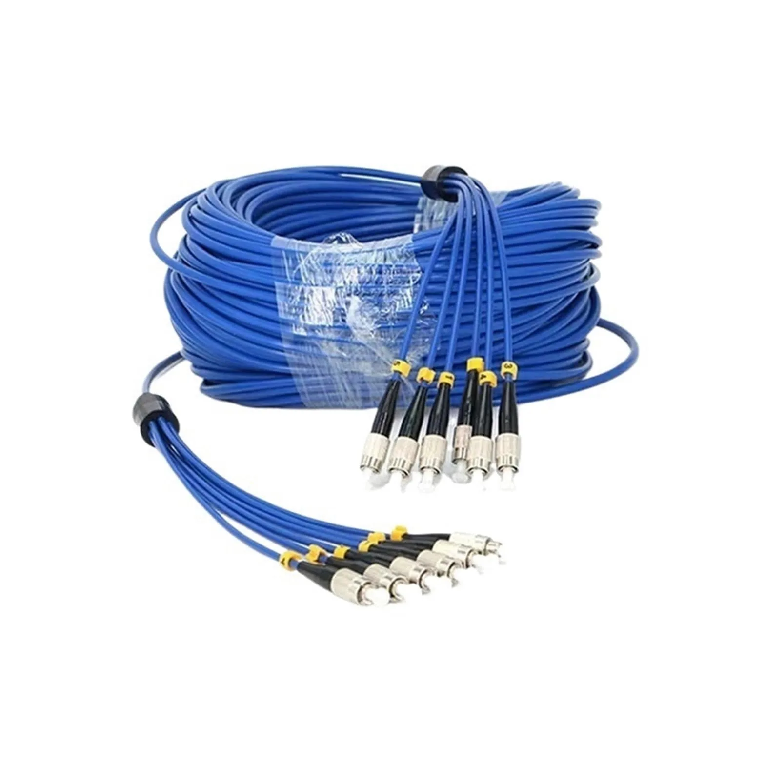 Câble de connexion à fibre optique blindé à 6 fils, 150 m à 300 m (150 m LC-FC)