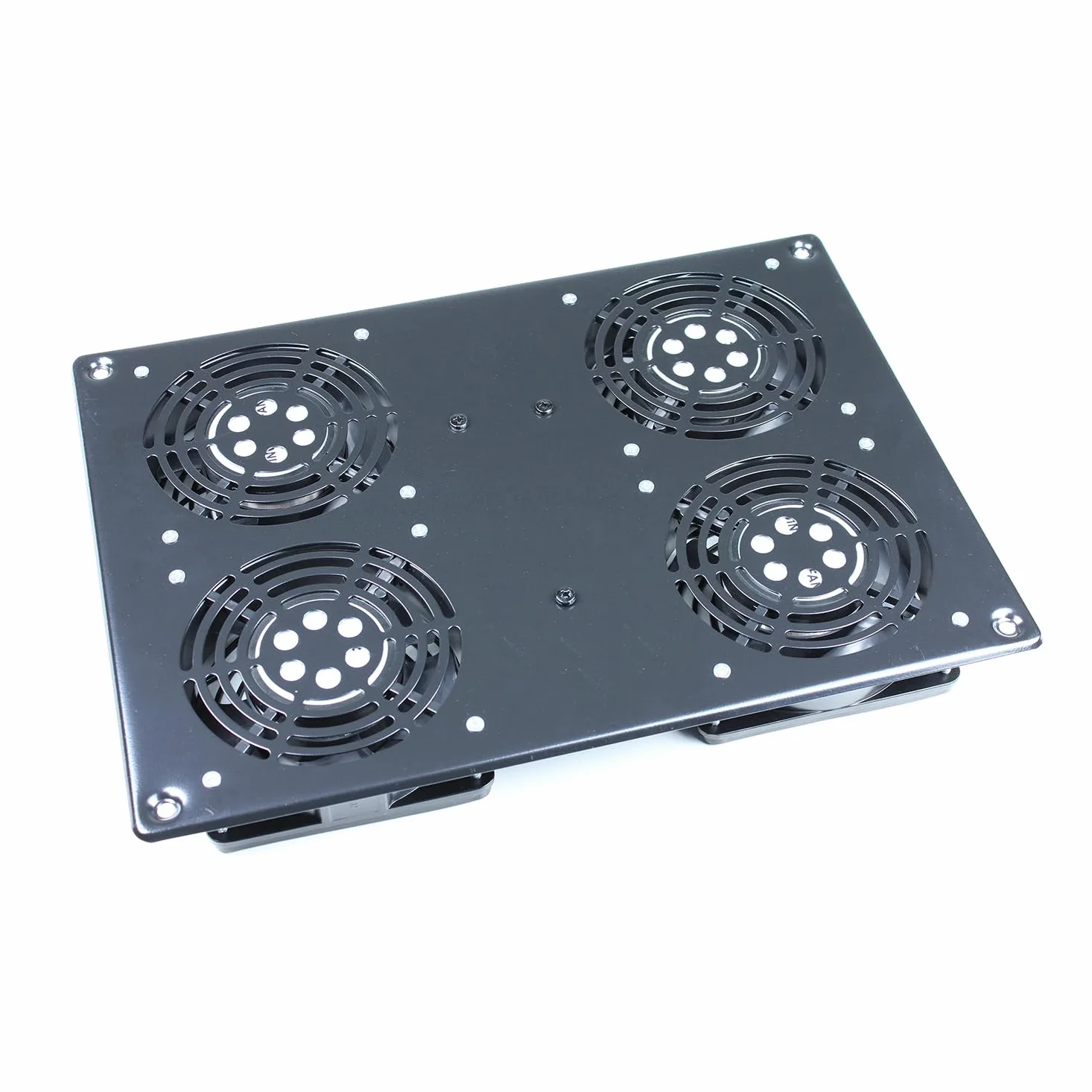 KIMEX Bloc 4 Ventilateurs de Toit pour Rack et Baie de Brassage 19''