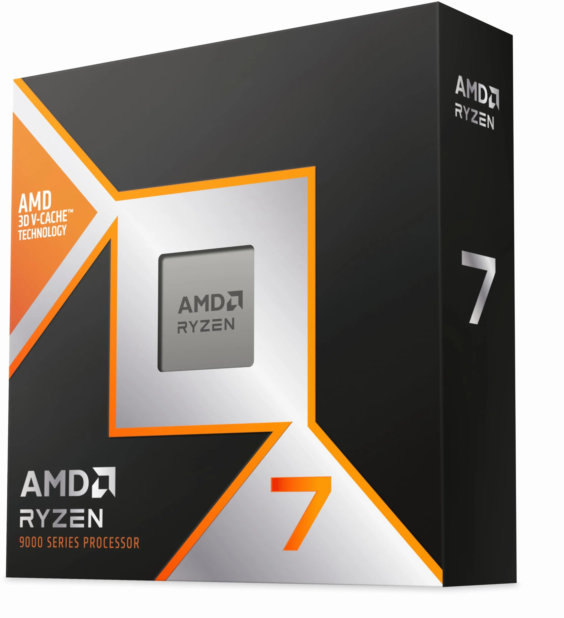 AMD RYZEN 7 9850X3D 8 Cœurs 16 Threads Zen 5 104 Mo Cache TDP 120W 5,6 GHz Boost Socket AM5