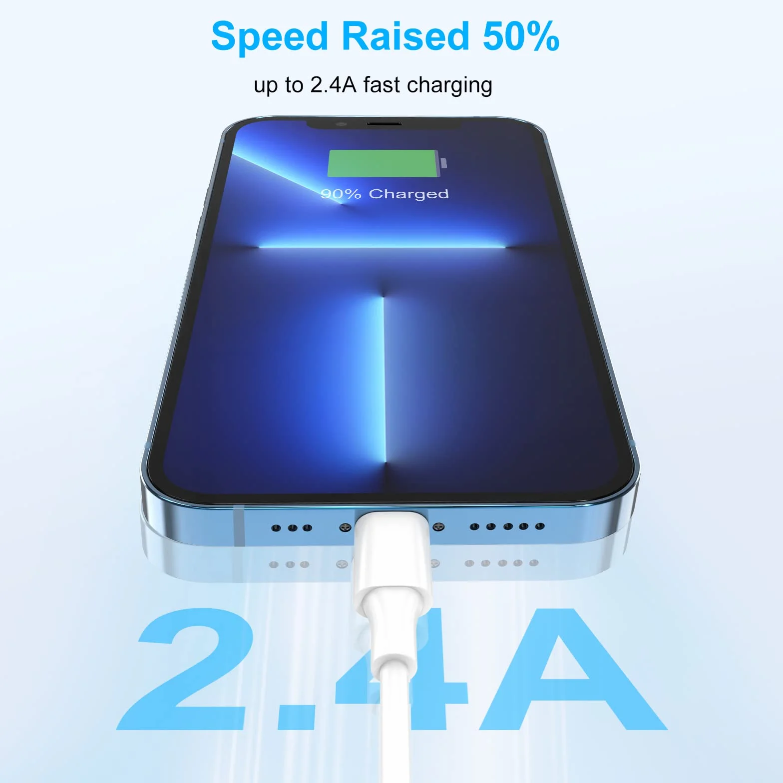 Amoner Lot de 2 câbles USB C Lightning MFi 30CM+15CM pour iPhone 14/13/12/11/SE/XS/XR/X/8/7/6, AirPod, iPad