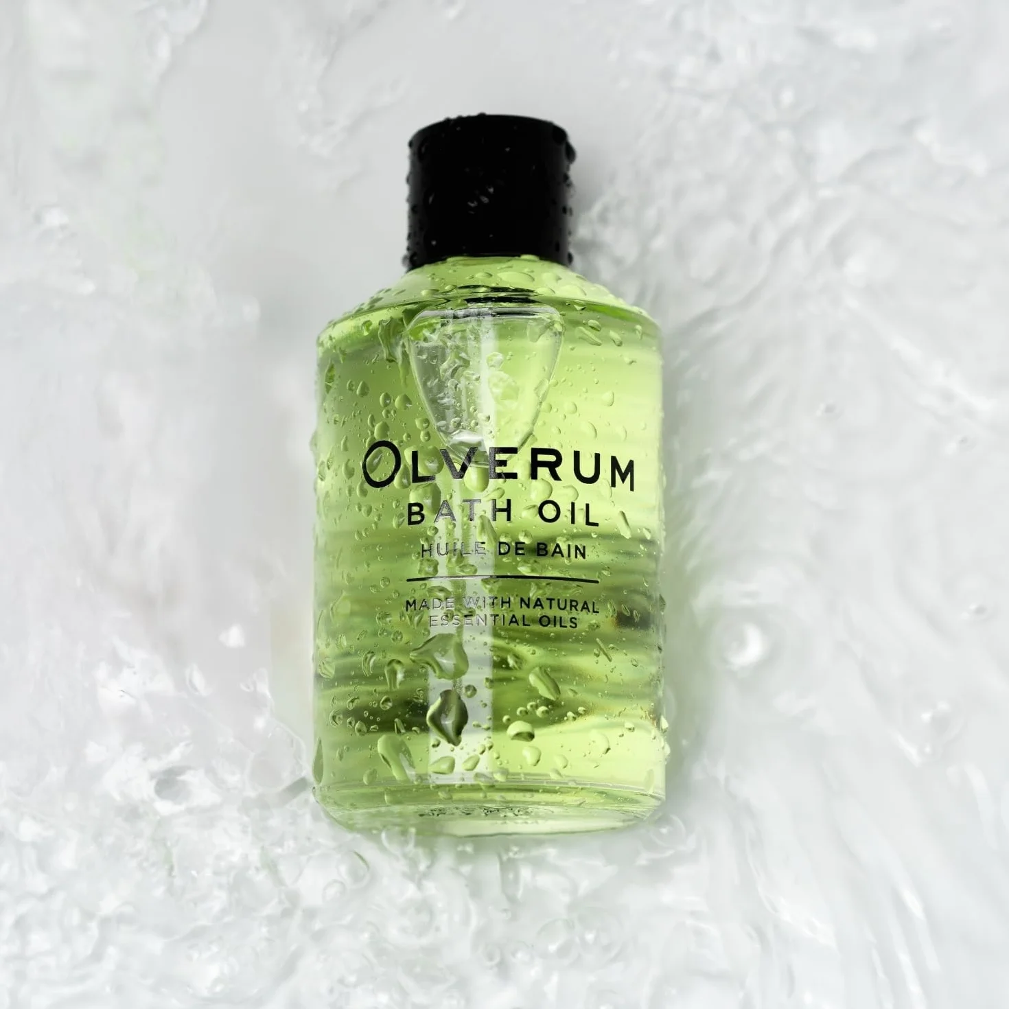 Olverum Huile de bain apaisante 125 ml - Mélange concentré d'huiles essentielles relaxantes