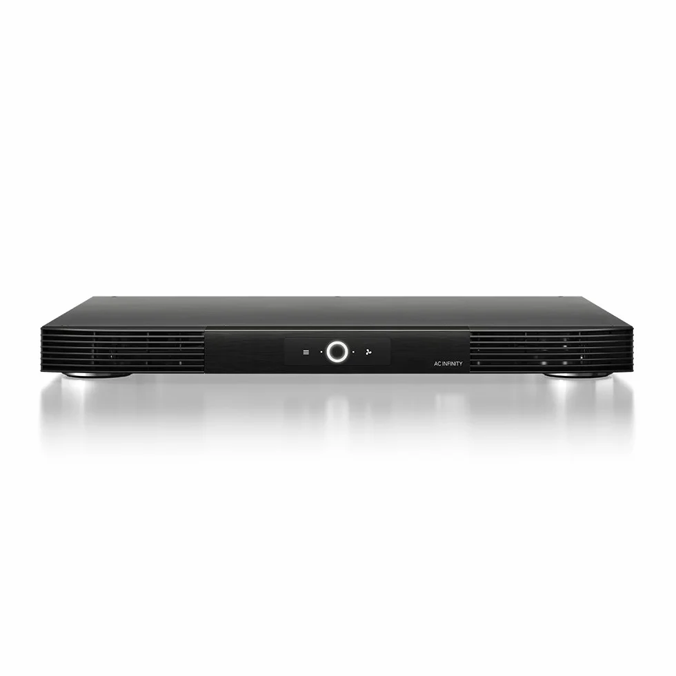 AC Infinity Aircom S10 Système de Ventilation Silencieux 43 cm pour récepteur, amplificateur, DVR, Composants AV Cabinet