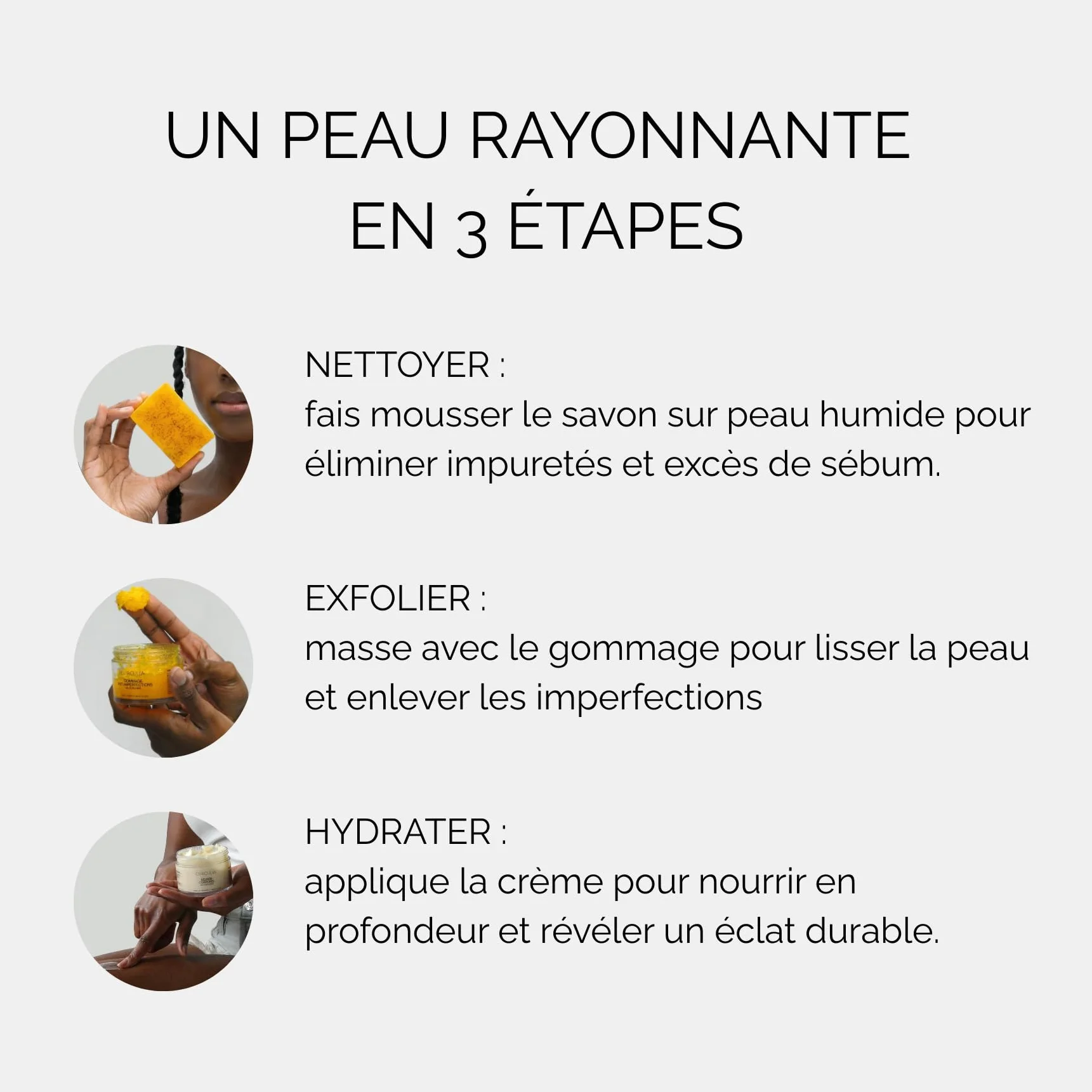 Gommage anti-imperfection au Curcuma 120g