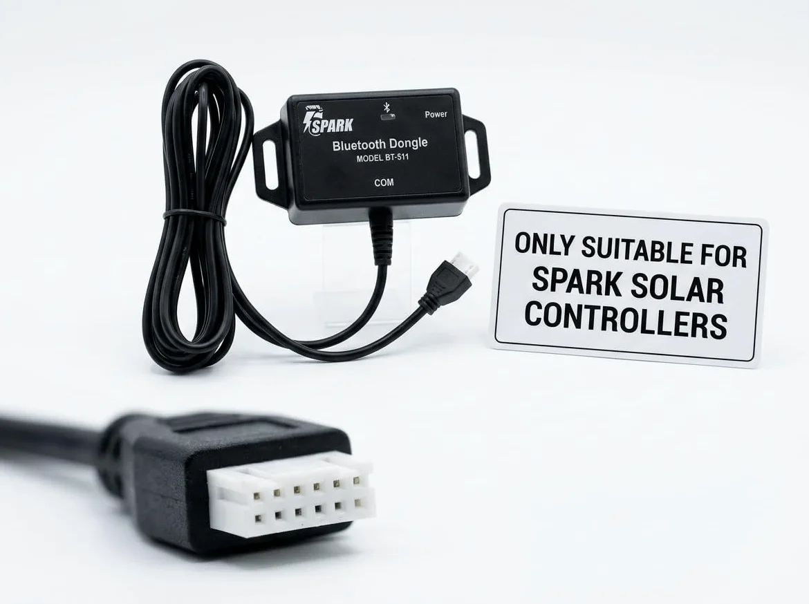 Clé Bluetooth Spark pour contrôleurs Spark MPPT et chargeurs DC vers DC.