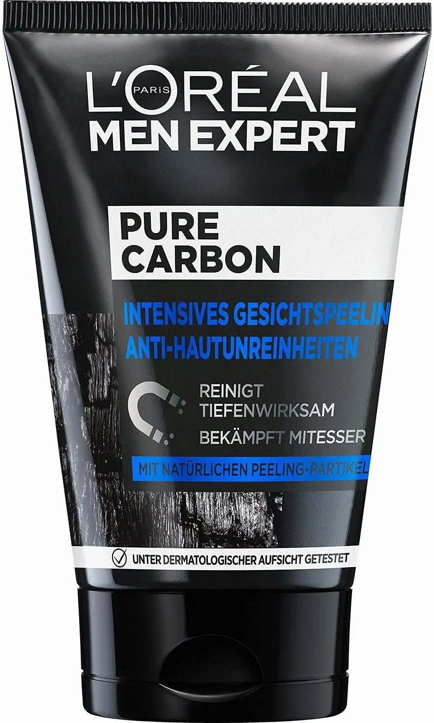L'Oréal Paris Men Expert Peeling Visage au Carbone Pur Anti-Imperfections 100 ml