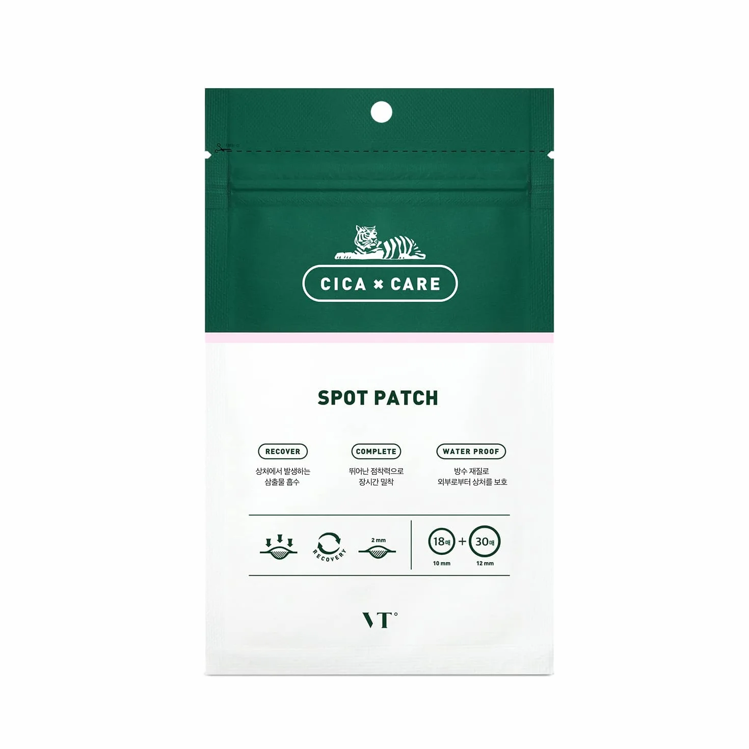VT COSMETICS CICA Patch Bouton Étanche 48 Patches Anti-Acné