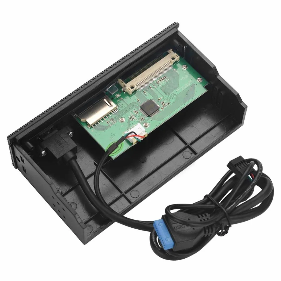 Lecteur de Carte Interne USB 3.0 6 emplacements pour PC Panneau Avant SD XD TF M2