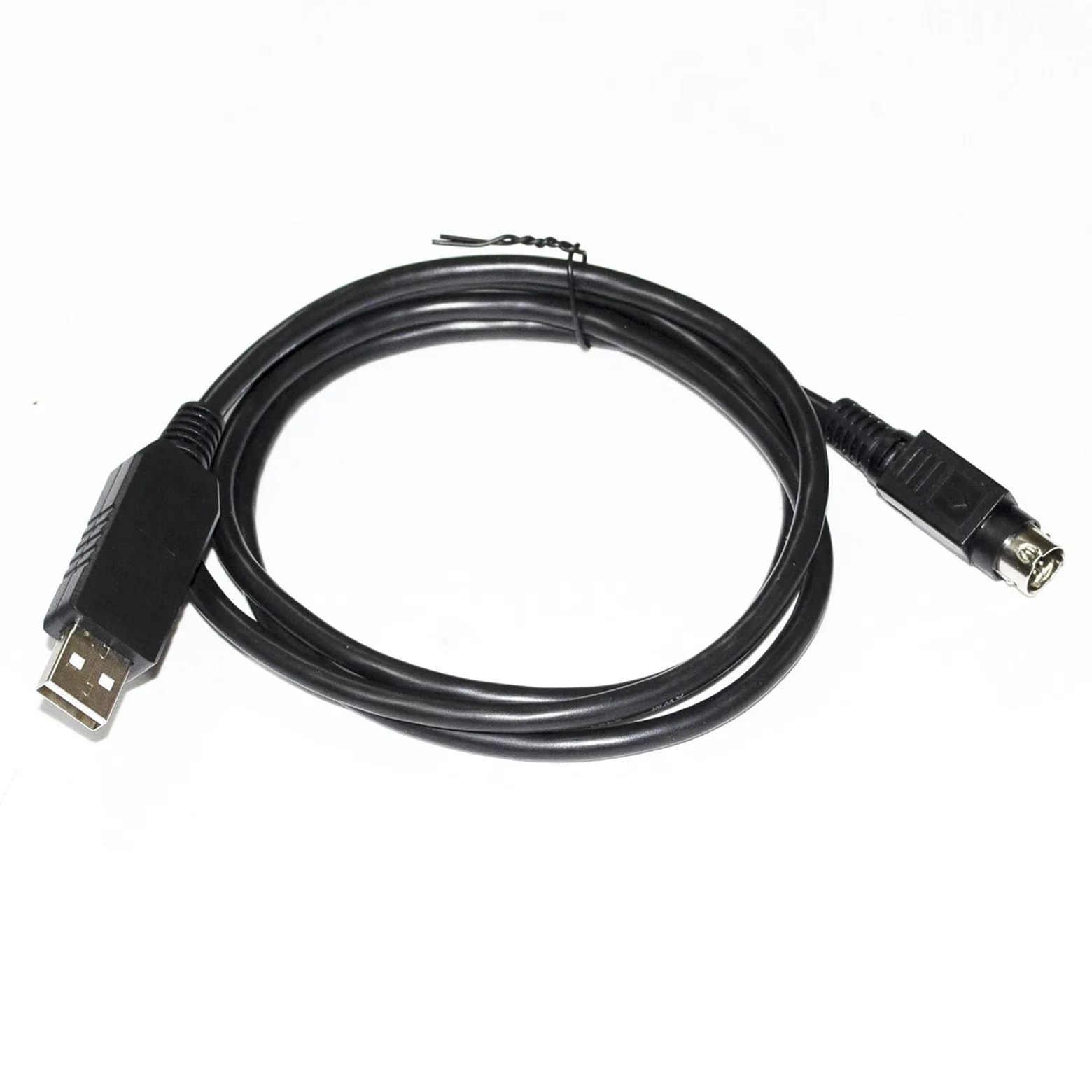 Câble de Communication série RS232 avec connecteur USB vers DIN 8 Broches mâle TCP6180 for détecteur série GP-X(5 Metre)
