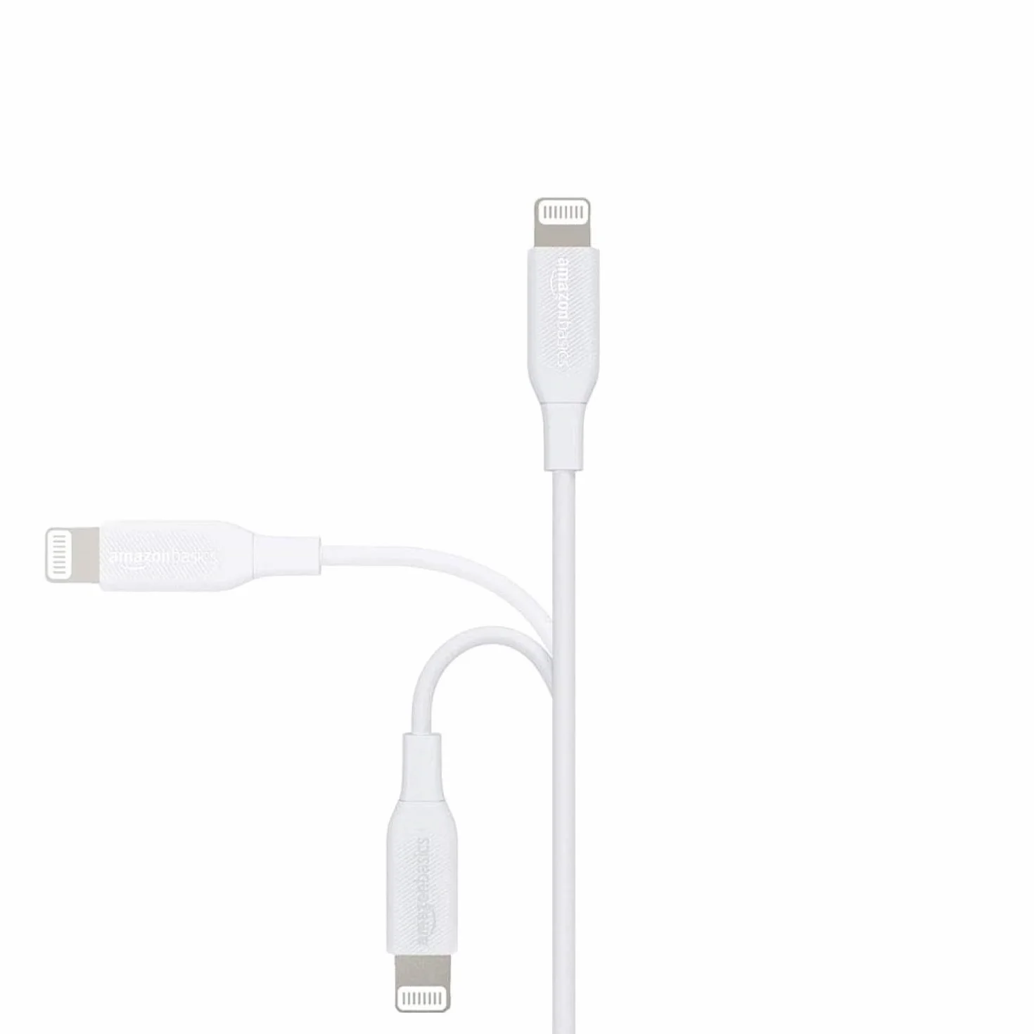 Amazon Basics Câble USB 2.0 Type C vers Lightning MFi 0.9 m Blanc