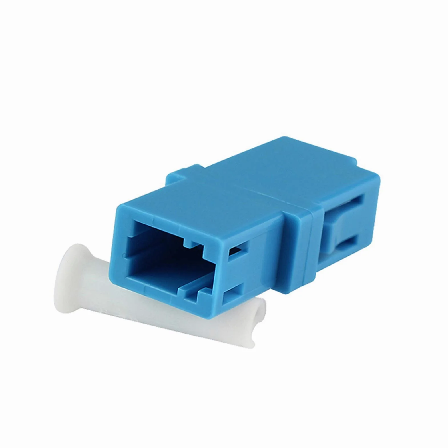 Adaptateur à Fibre Optique 50pcs LC UPC Simplex Mode Adaptateur de Fibre de Fibre LC Coupleur LC UPC Fibre LC Connecteur