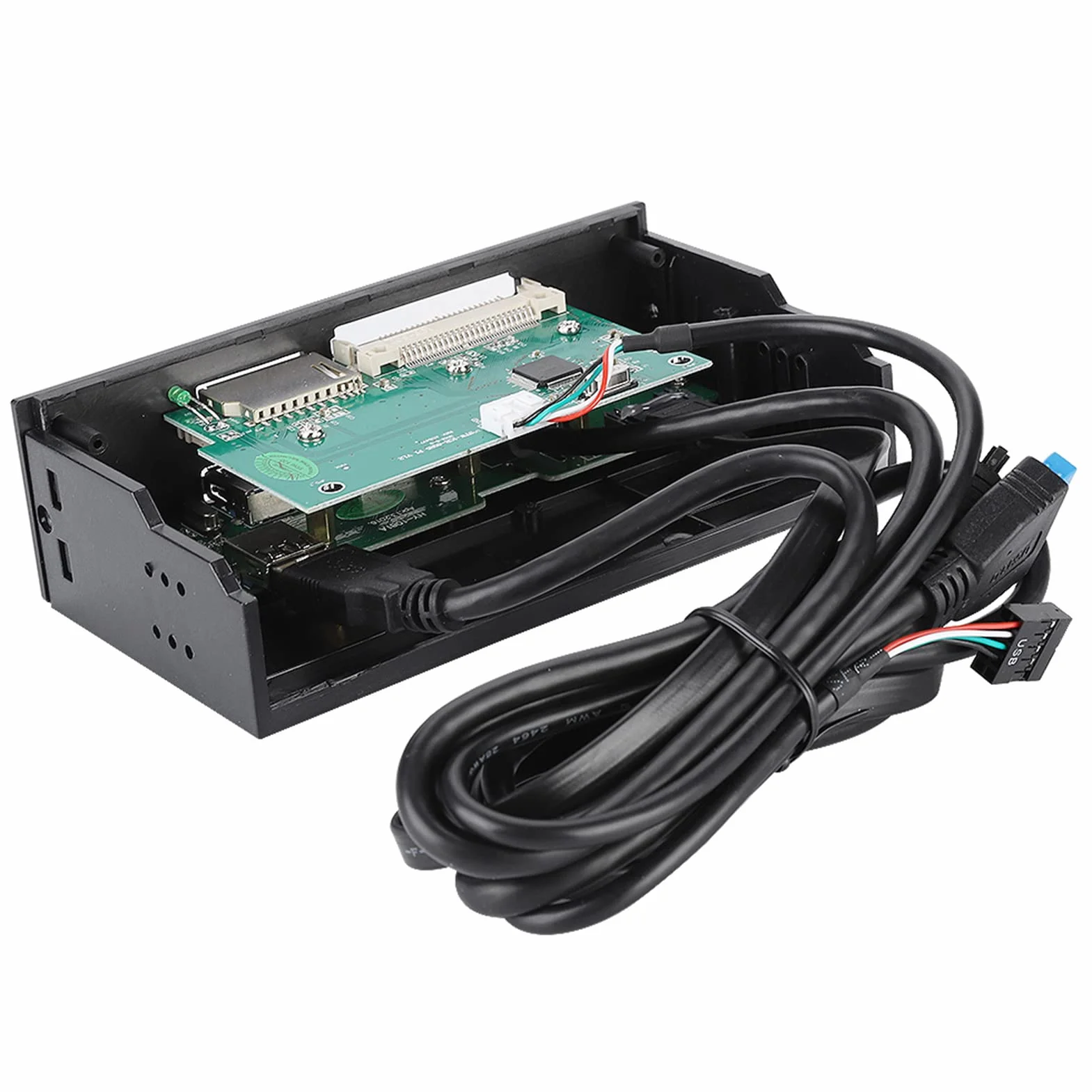 5.25-Inch Internal Card Reader PC Front Panel with Dashboard
