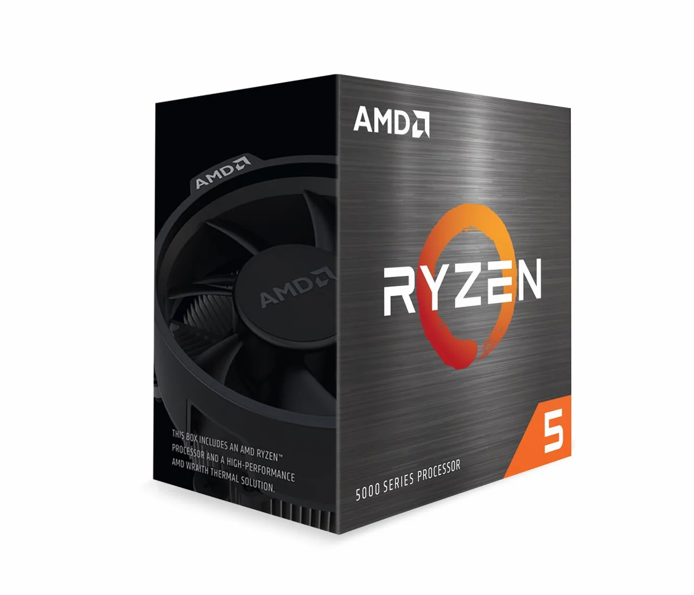AMD Ryzen 5 5600XT Processeur 6 Cœurs 12 Threads Zen 4 35Mo Cache 65W TDP 4.7 GHz Boost Socket AM4