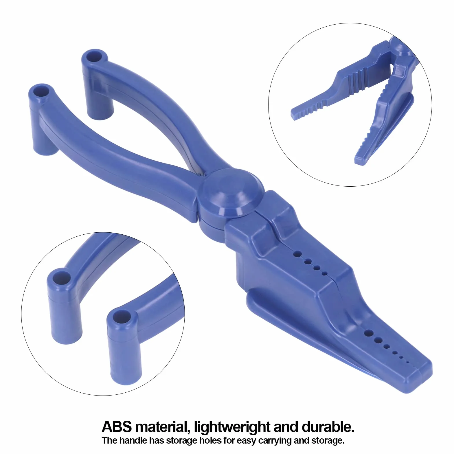 Pince de Maintien des Ongles ABS Guide de Protection Doigt pour Vis à Ongles