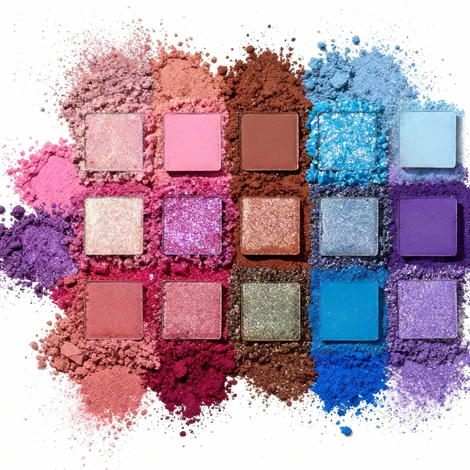 Disney Frozen Palette Ombres à Paupières 55 Couleurs Miroir