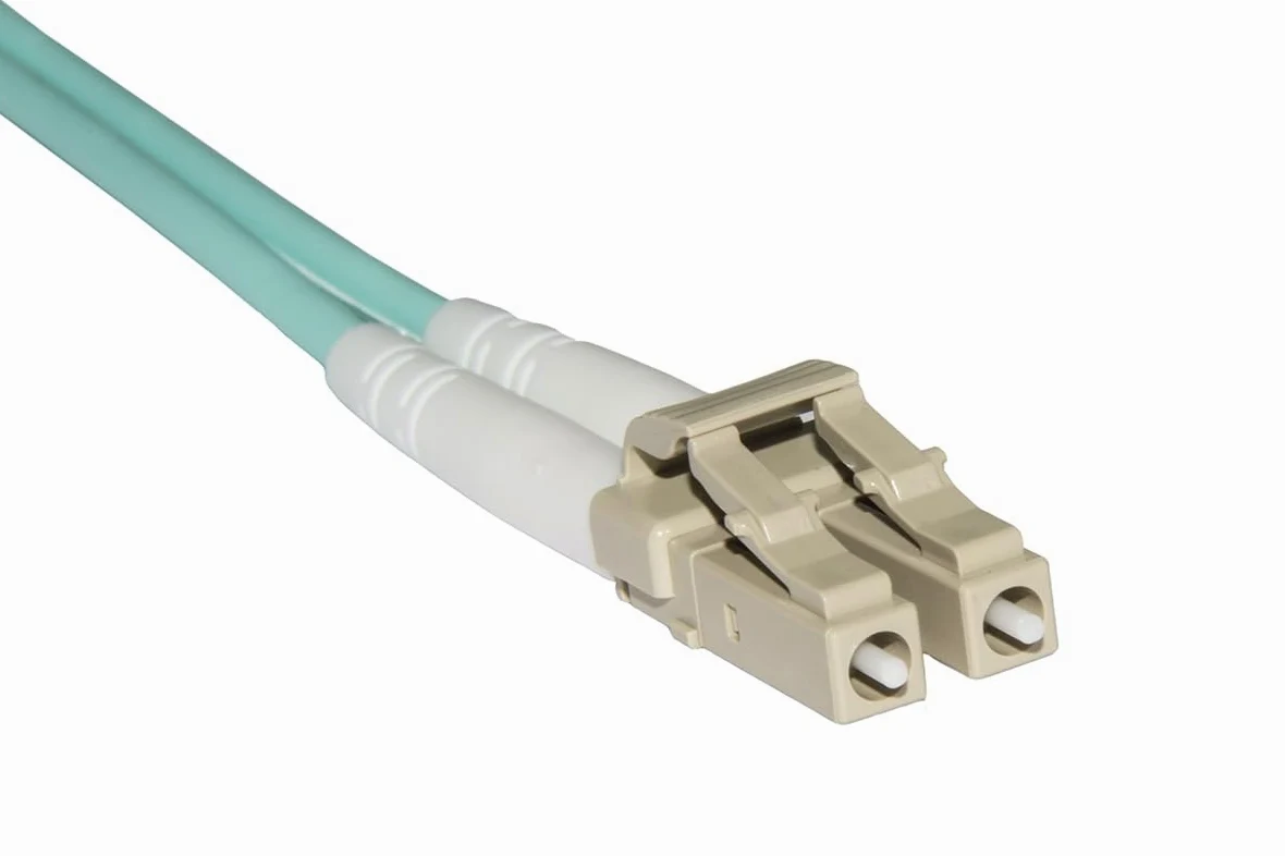 Câble Fibre Optique multimode LSZH Duplex OM3 50/125, LC-LC, 40 m.