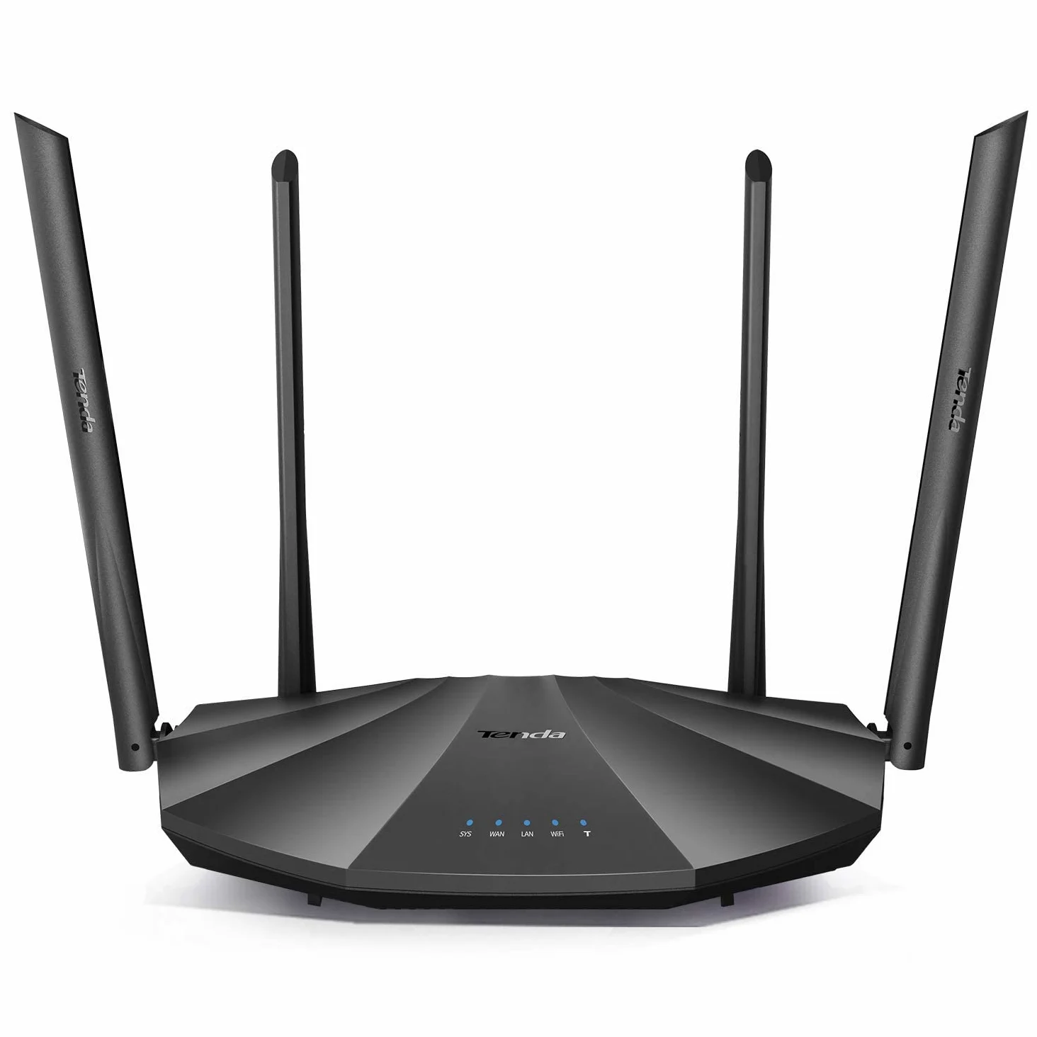 Tenda AC2100 Smart WiFi Router AC19 - Dual Band Gigabit Wireless (up to 2033 Mbps) Internet Router for Home | 4 LAN Ports+1 USB Port | 4X4 MU-MIMO Technology | Parental Control Compatible with Alexa