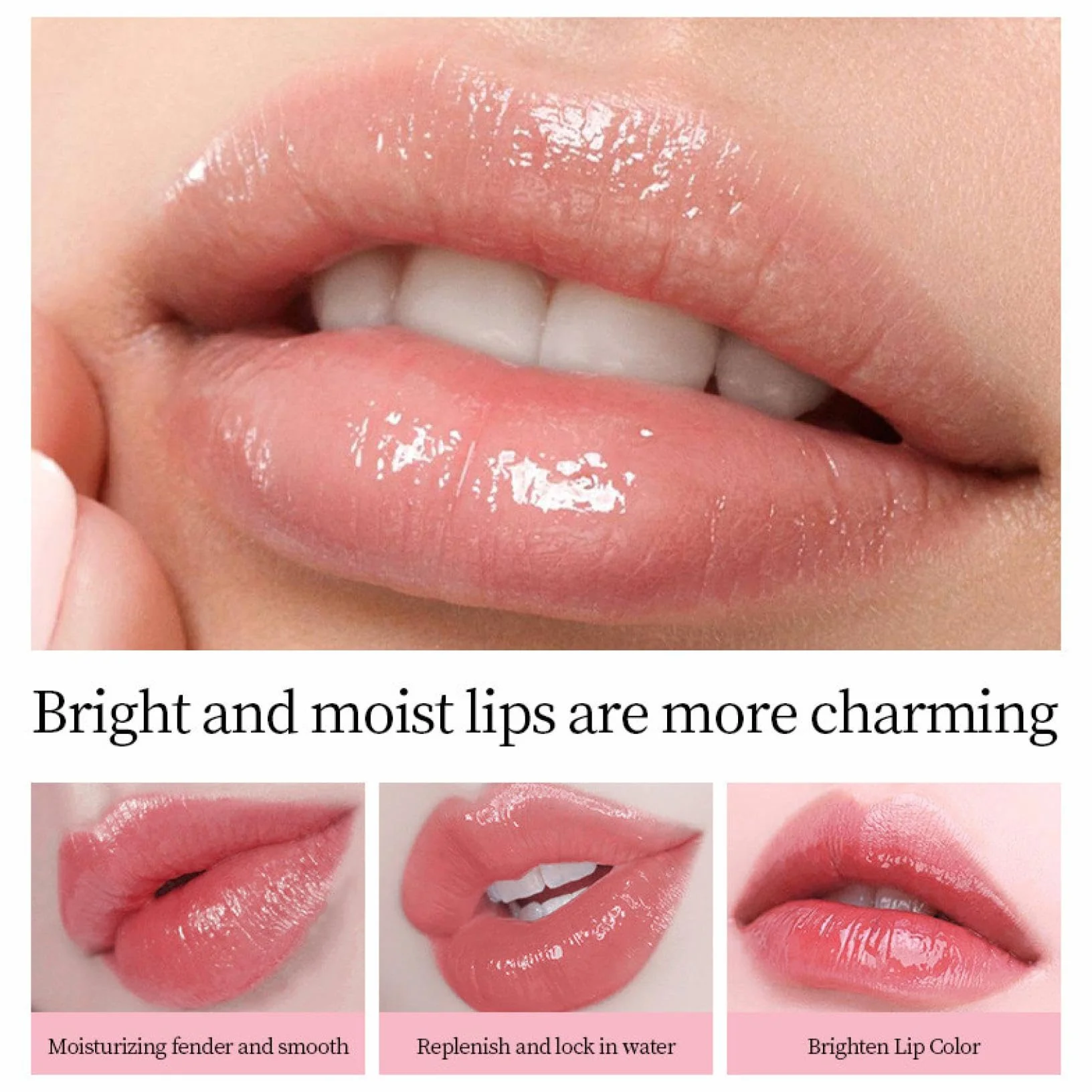 Levre Rose Crème Éclaircissante Baume Hydratant pour Lèvres Foncées Homme Femme