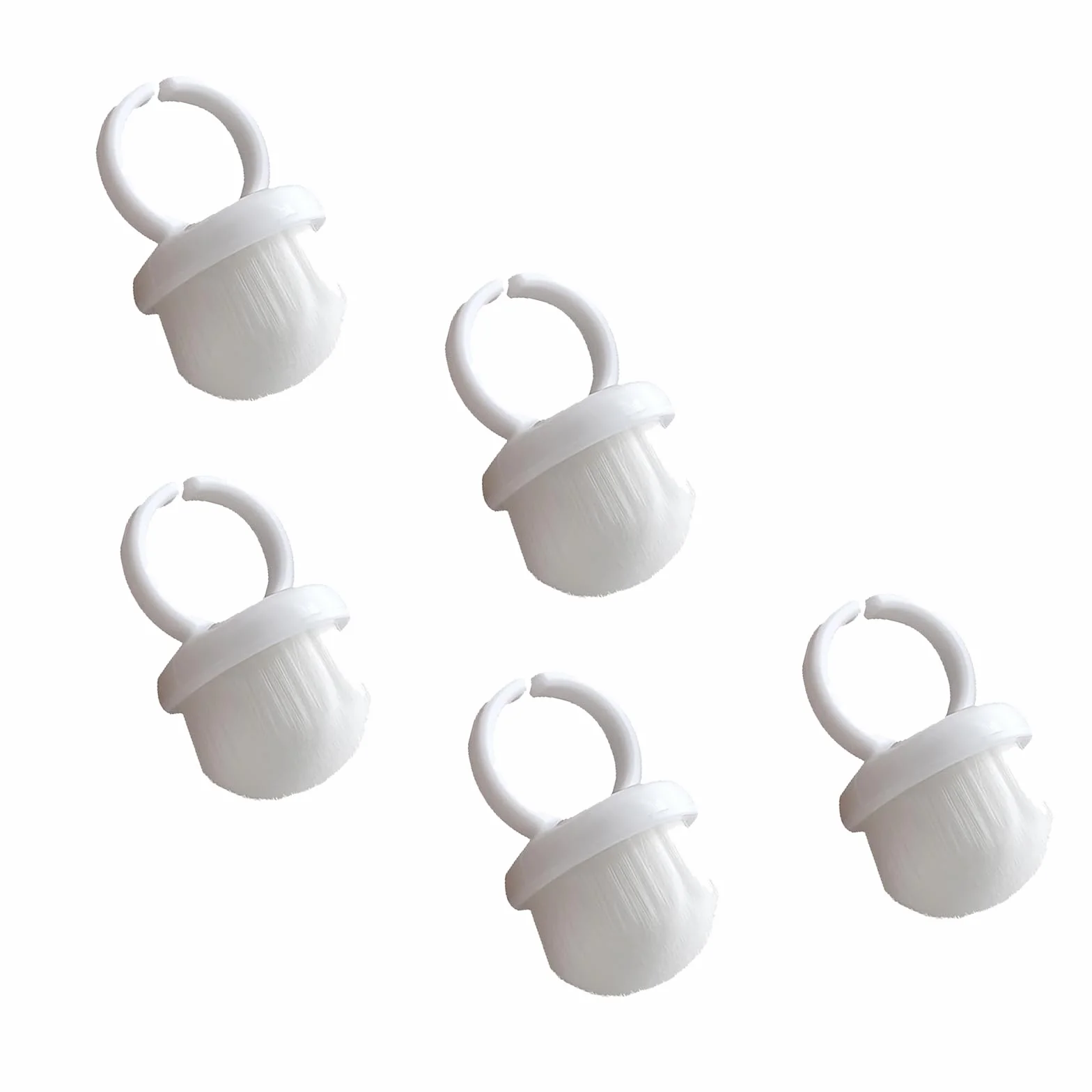 Lot de 5 pinceaux à poussière pour ongles - Pinceau de manucure