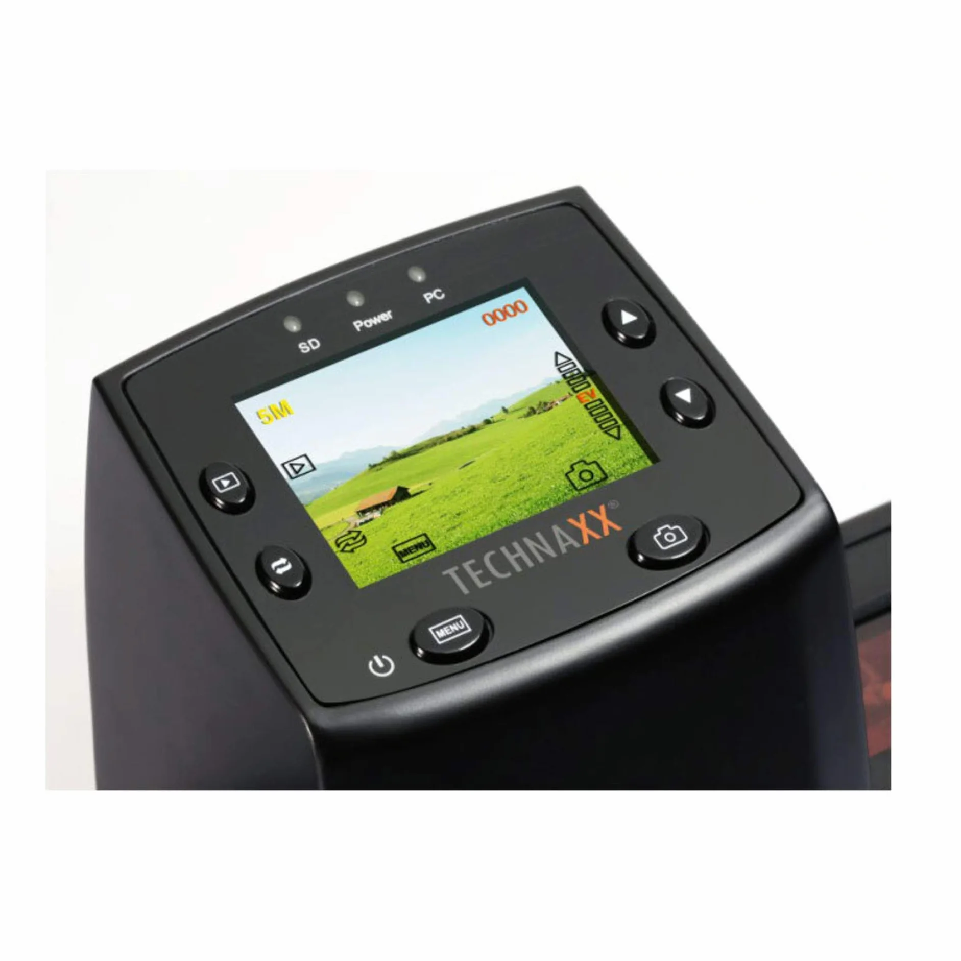 Technaxx Digiscan DS-02 Scanner Per Pellicola/diapositiva Nero (technaxx Digiscan DS-02 Film/dias Scan)