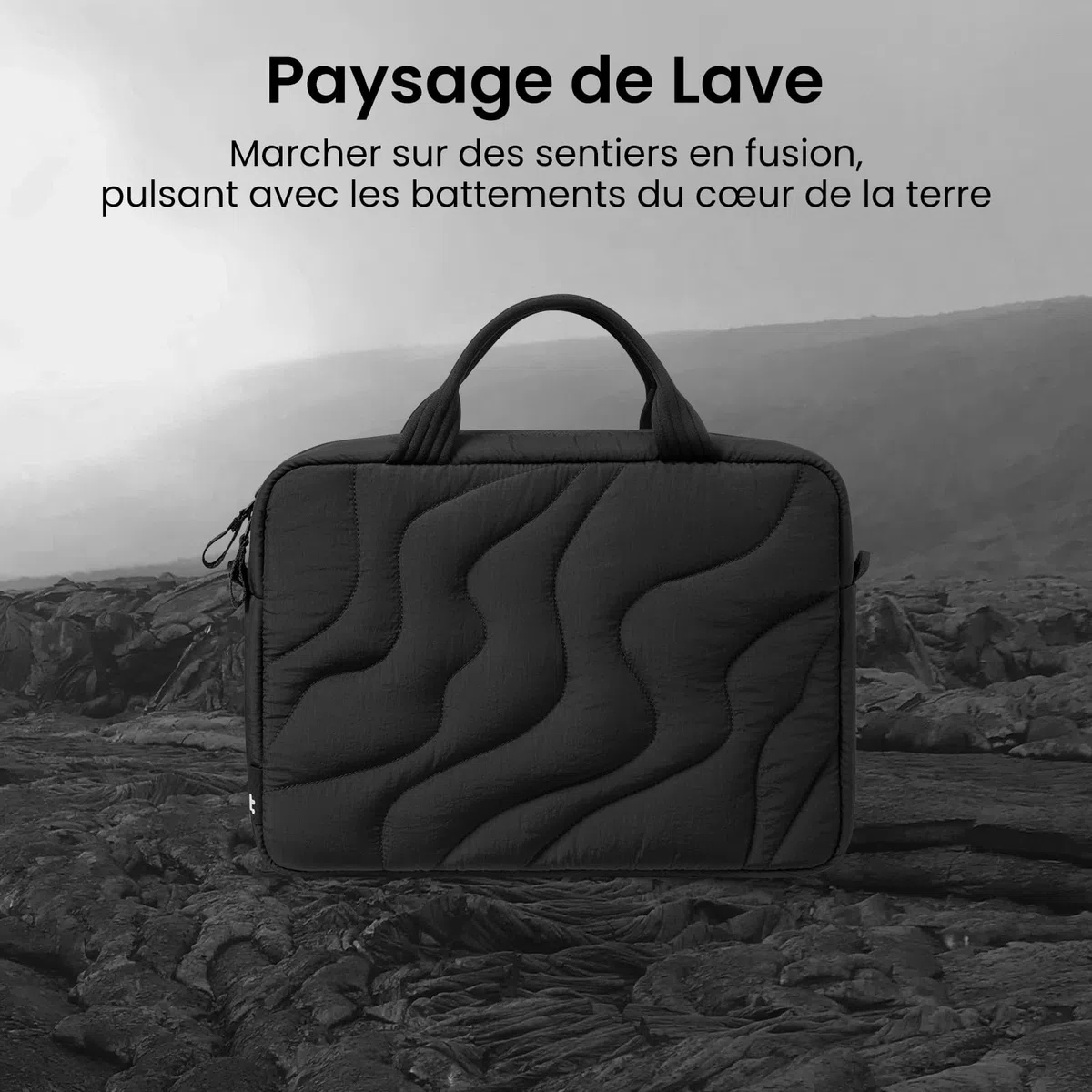 tomtoc 14 Pouces Sacoche pour Laptop pour Femmes, Sacoche Légère pour 14 Pouces MacBook Pro M5/M4 2025 & autres 13/14" Laptop, Sac de travail, Mallette, Sac à main avec espace de Rangement bien Agencé