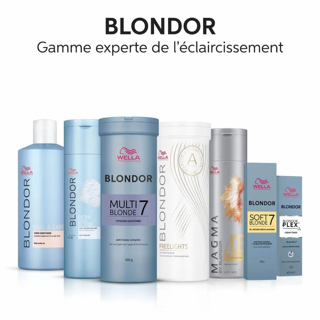 Poudre décolorante BlondorPlex Wella 30g