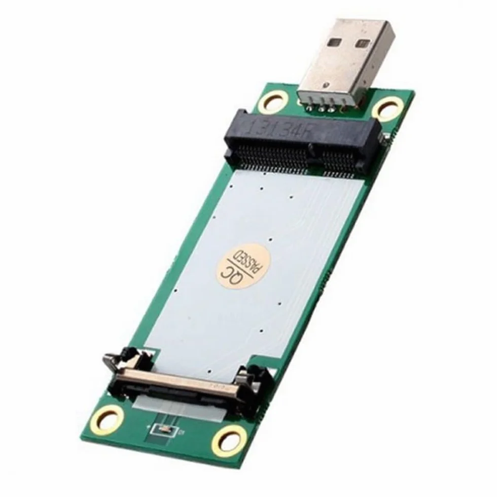 CY Adaptateur Mini PCI-E sans fil WWAN vers USB Carte avec emplacement pour carte SIM Module Outils de test pour 3G/4G/5G LTE