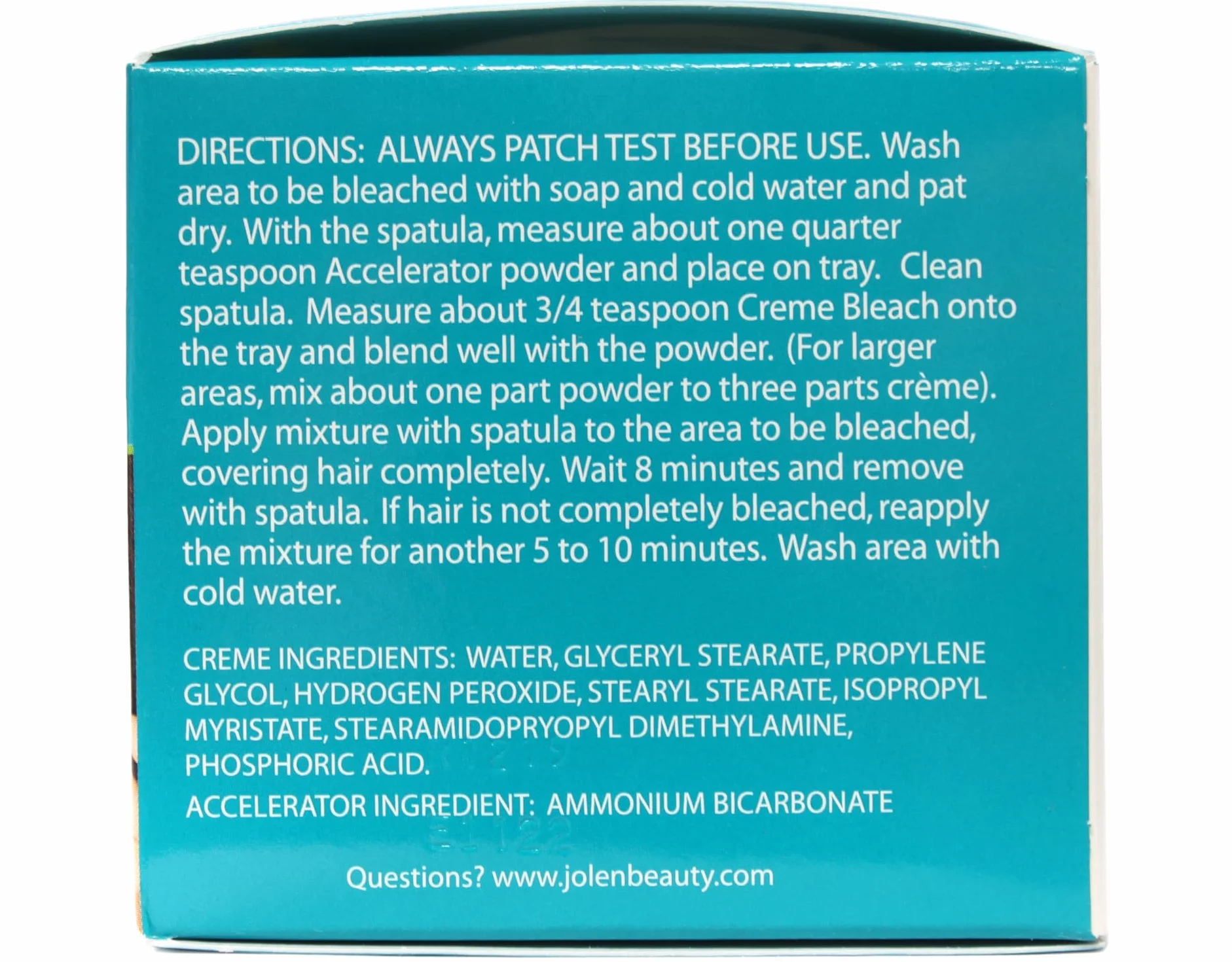 Jolen Crème décolorante 30 ml Formule normale