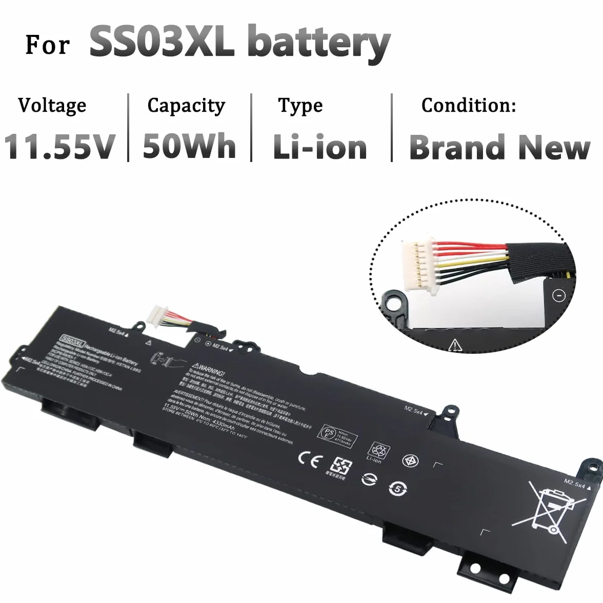 Batterie pour HP EliteBook 830 840 G5 G6 Série 735 745 G5 G6 933321-855 933321-852 932823-171 932823-271 932823-421