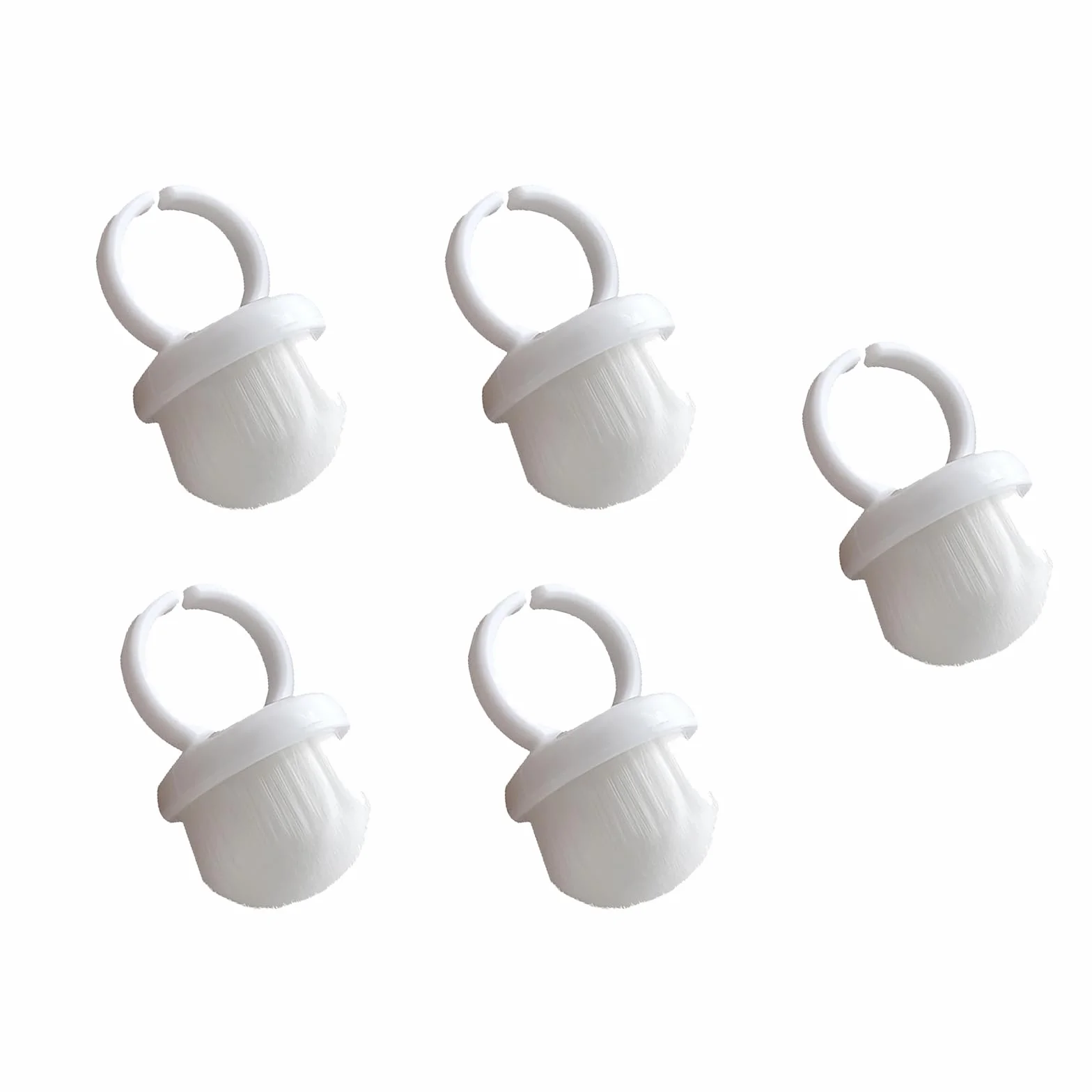 Lot de 5 pinceaux à poussière pour ongles - Pinceau de manucure