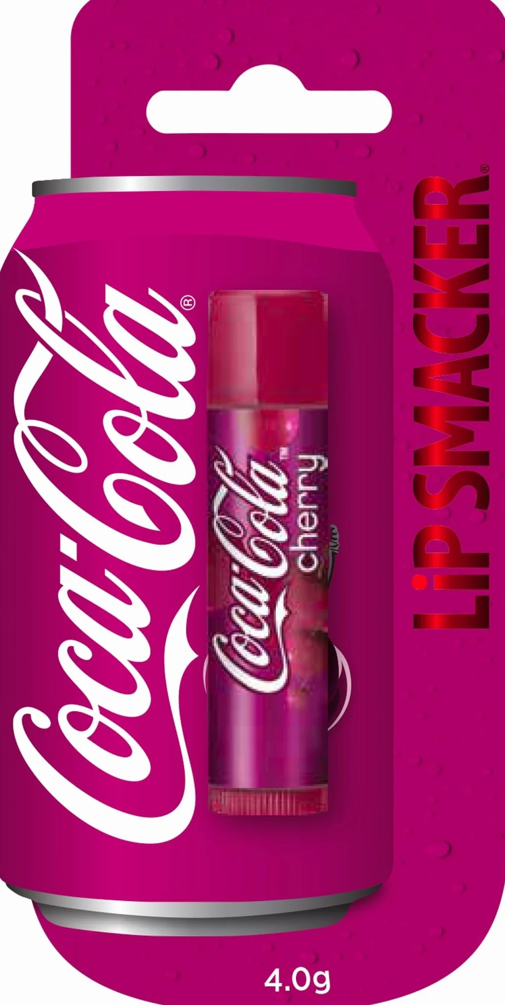 Lip Smacker Coca Cola Baume à Lèvres Cherry Coke Hydratant Blister Unique