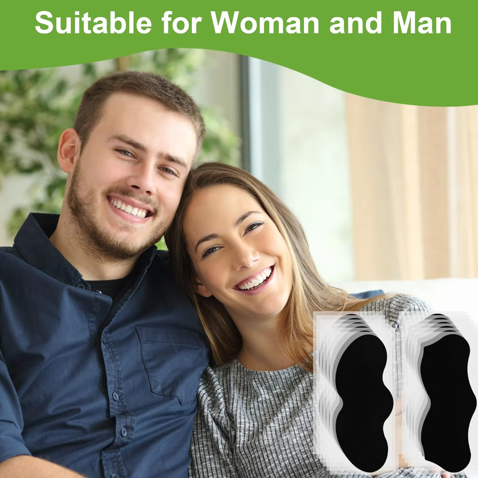 60 Pcs Patch Anti Points Noirs Nez Visage pour Homme et Femme