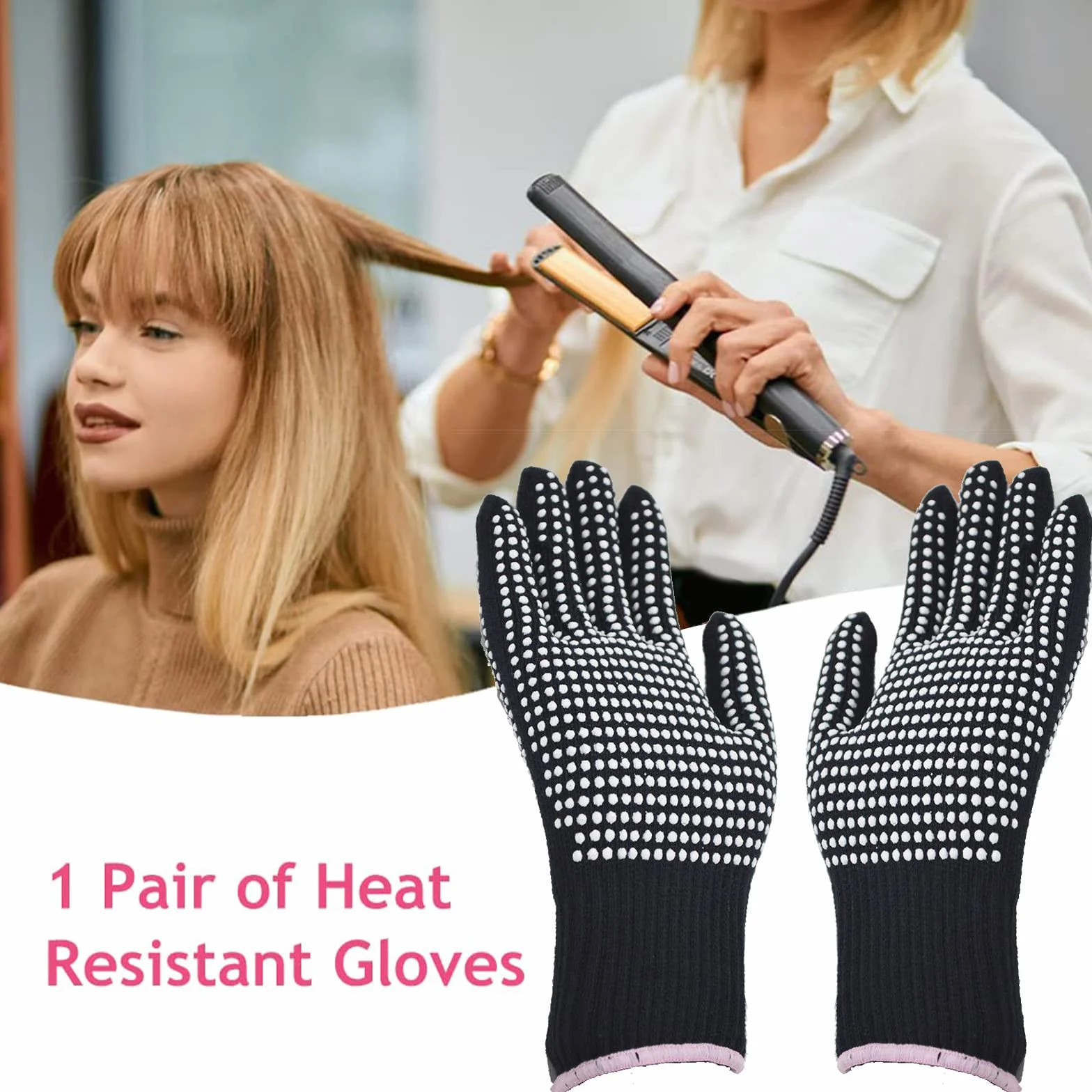 Cerioll Heat Resistant Thermal Hairdressing Gloves