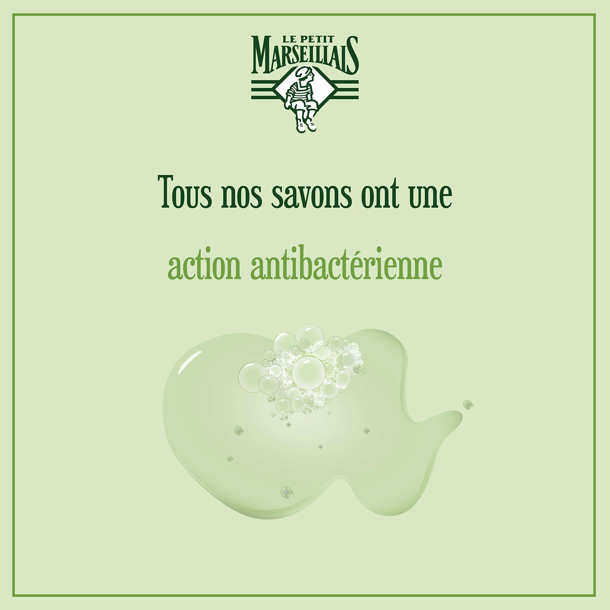 Le Petit Marseillais Gelée Nettoyante BIO Rose Sauvage 290 ml Savon Liquide Antibactérien Sans Sulfate