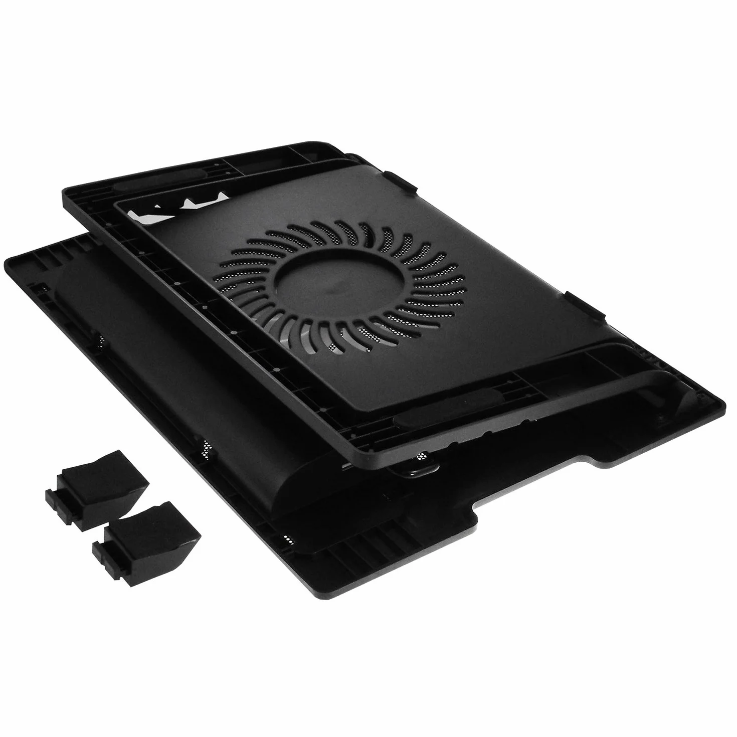 AABCOOLING NC20 Refroidisseur PC Portable 125mm Ventilateur Inclinaison Réglable Rétroéclairage Bleu Support jusqu'à 15,6 Pouces