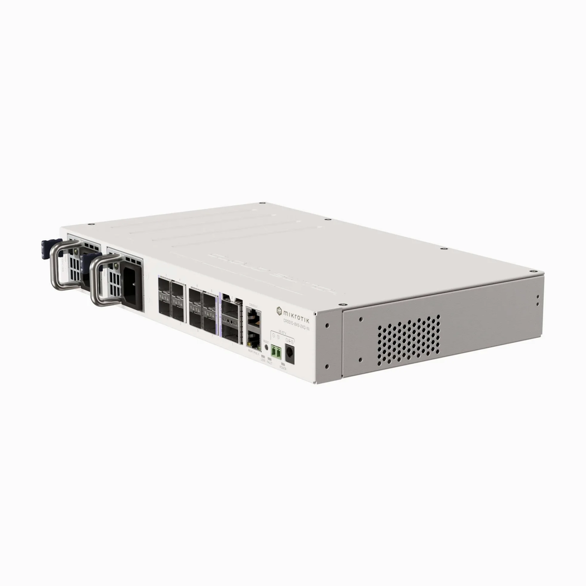 Mikrotik Crs510-8xS-2xQ-In - Switch - 8 X 25 Gigabit Sfp28 + 2 X 100 Gigabit Qsfp28 - An Rack Montierbar (crs510-8xS-2xQ-In)