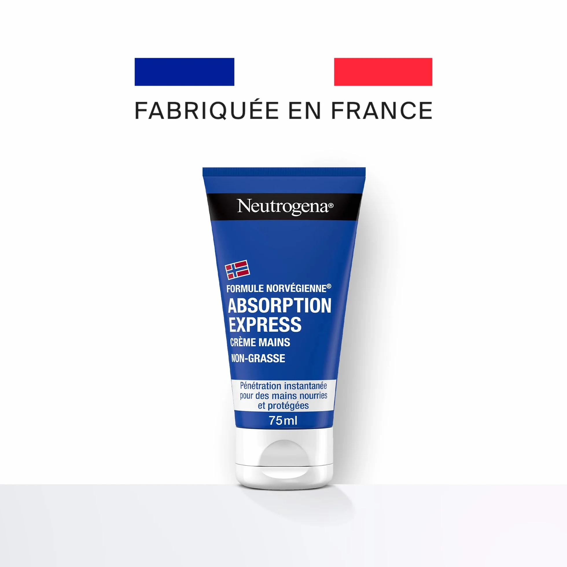 Neutrogena Crème Mains Absorption Express Formule Norvégienne lot de 2 tubes 75 ml Crème hydratante non grasse absorption rapide