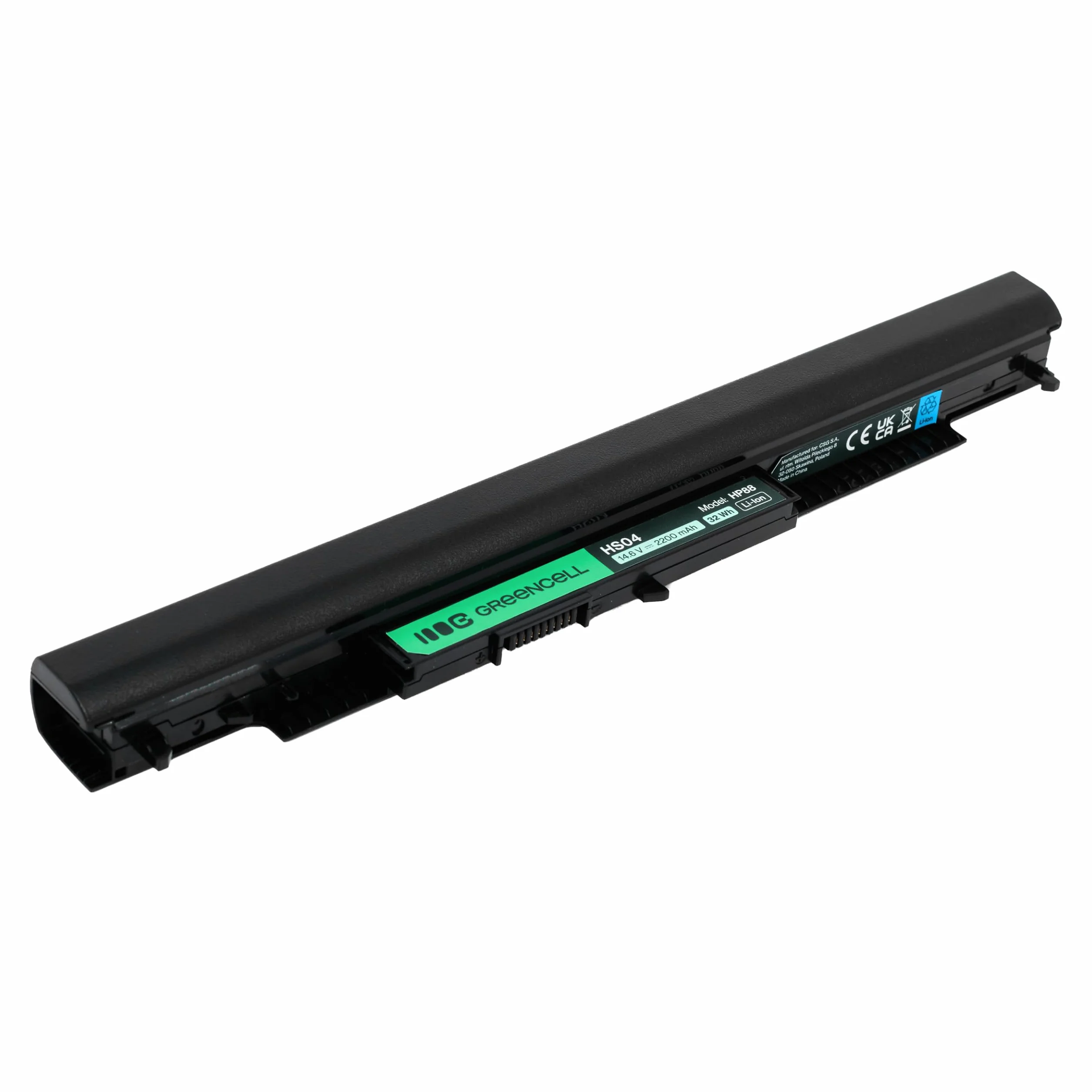Green Cell Batterie HS04 HSTNN-IB7B HSTNN-LB6V 807957-001 pour HP 250 G4 G5 255 G4 G5 240 G4 G5 245 G4 G5 246 G4 256 G4 340 G3 346 G3 348 G3 PC Portable (2200mAh 14.6V)