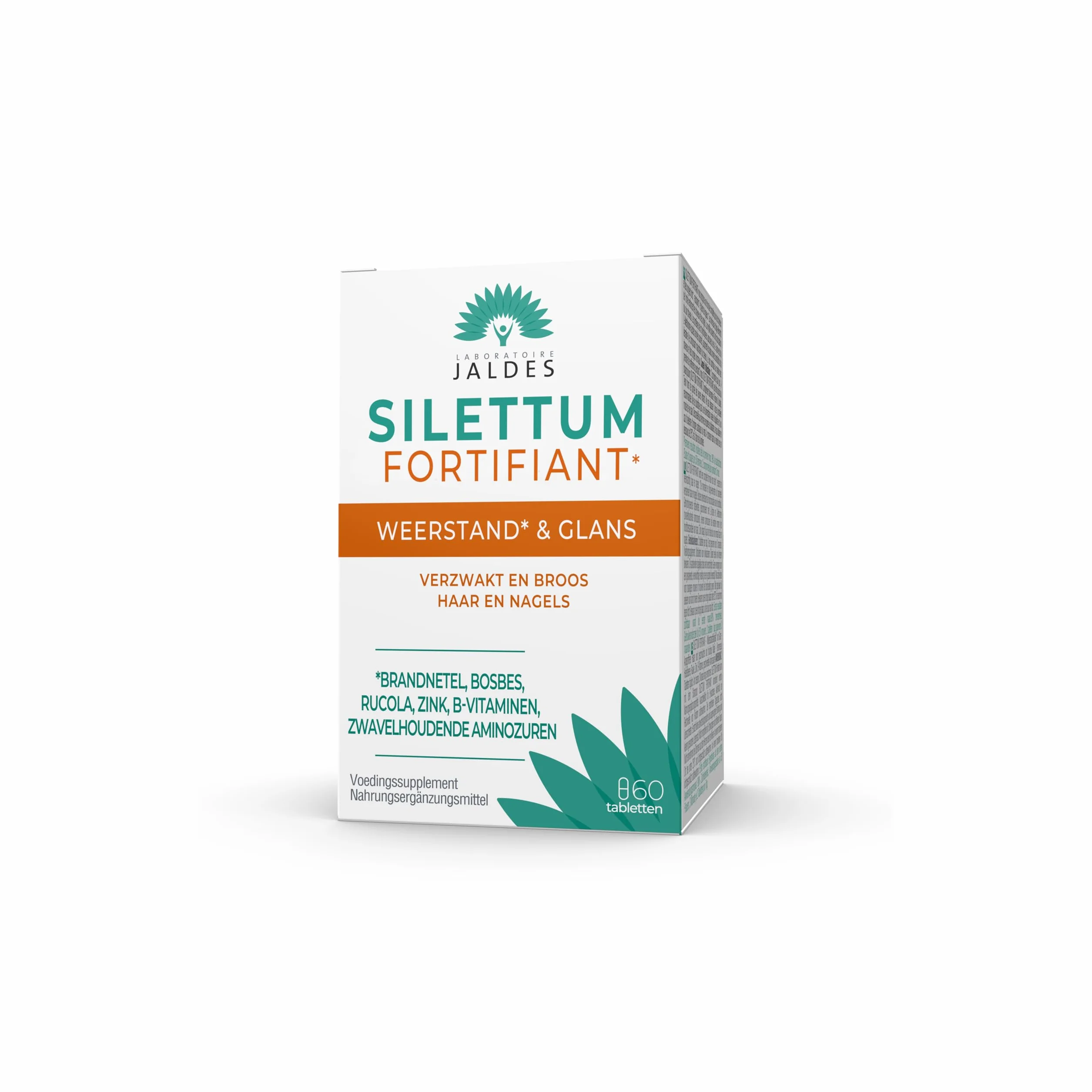 SILETTUM Fortifiant Pack Eco 180 Comprimés pour Cheveux et Ongles Forts